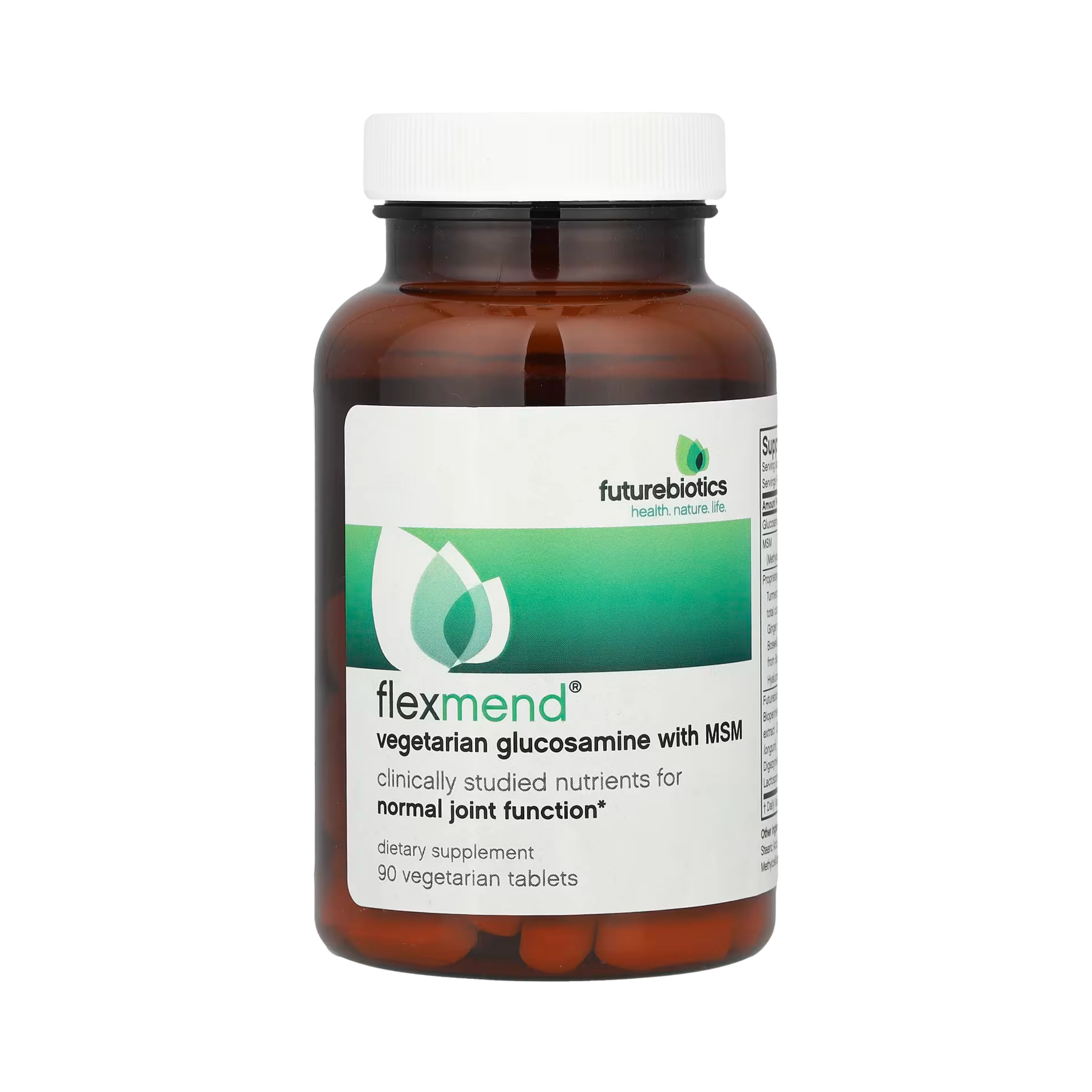 Futurebiotics, FlexMend, Vegetarian Glucosamine with MSM, 90 Vegetarian Tablets