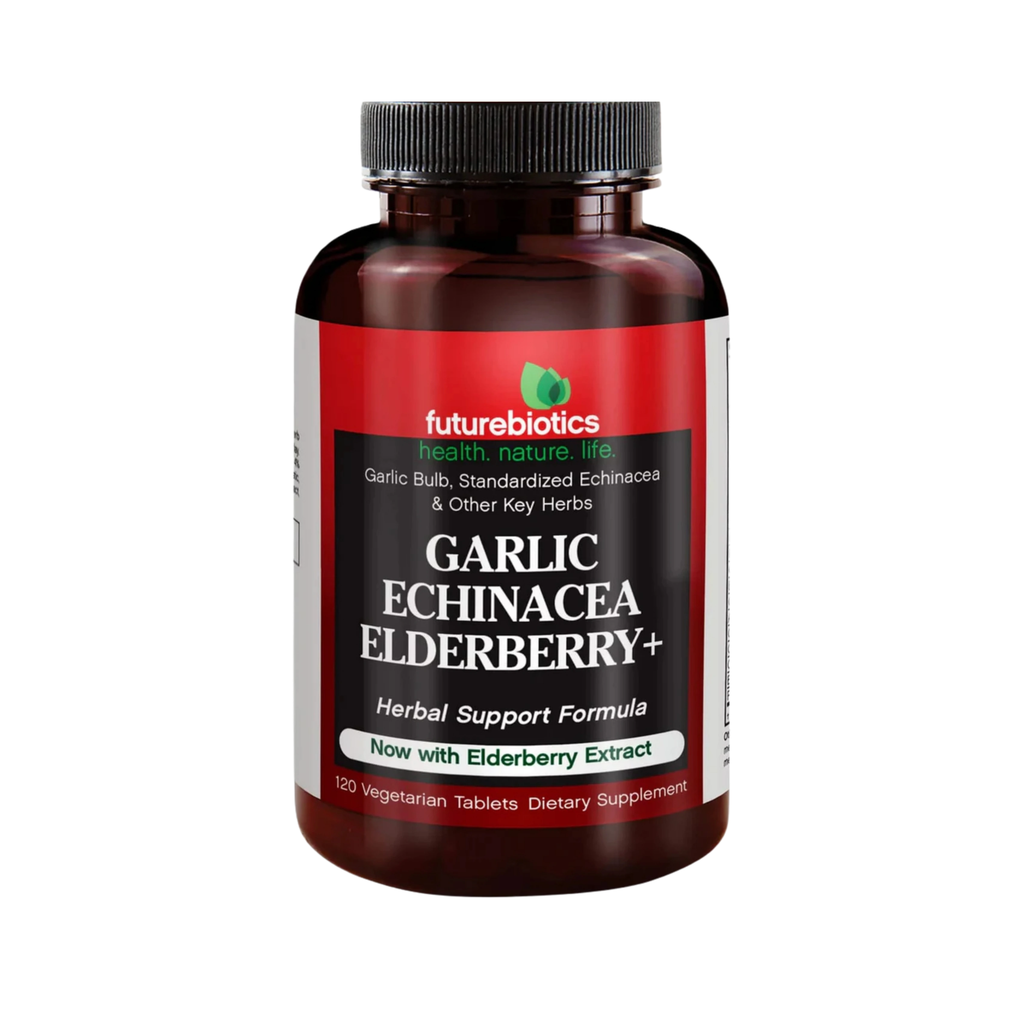 Futurebiotics, Garlic Echinacea Elderberry+, 120 Vegetarian Tablets