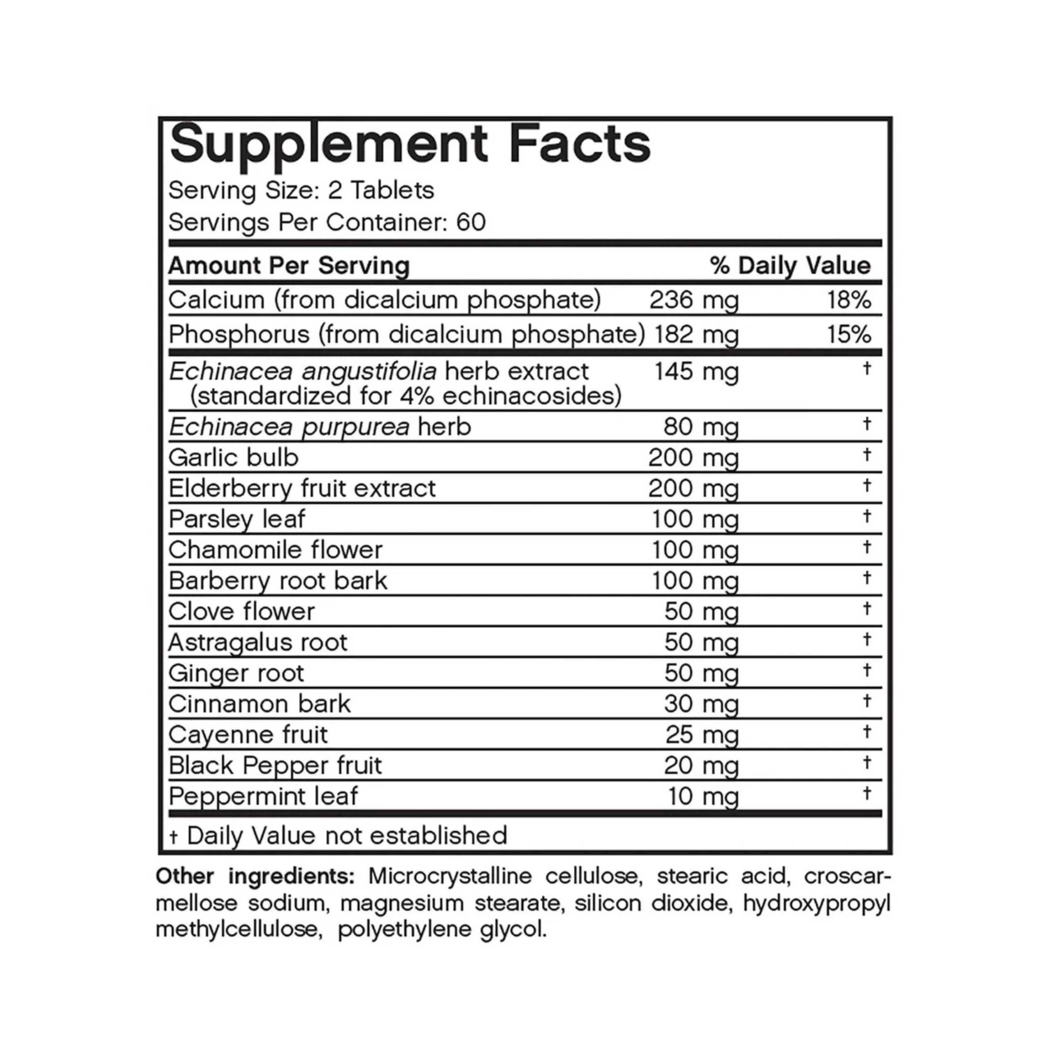 Futurebiotics, Garlic Echinacea Elderberry+, 120 Vegetarian Tablets