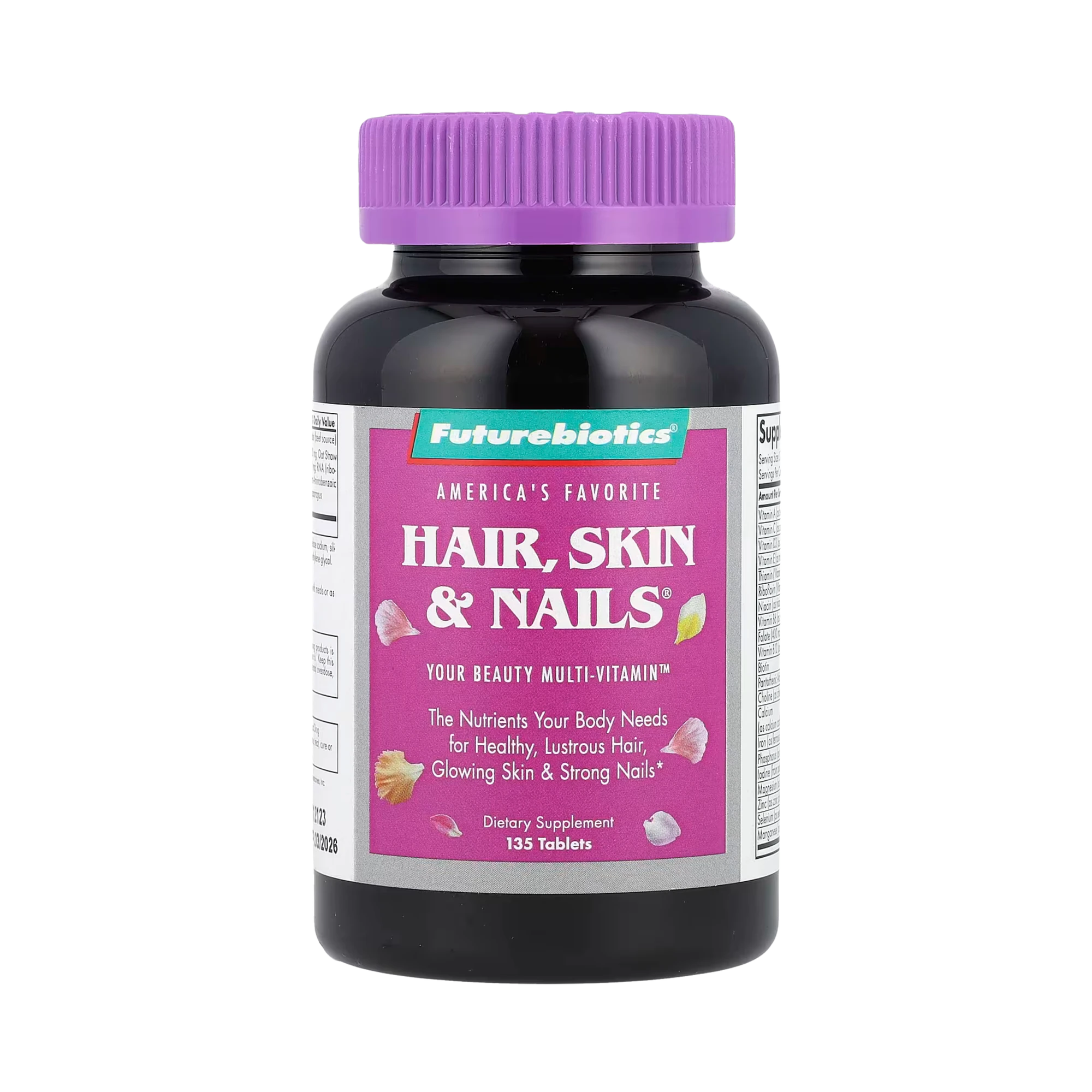 Futurebiotics, Hair, Skin & Nails, 135 Tablets