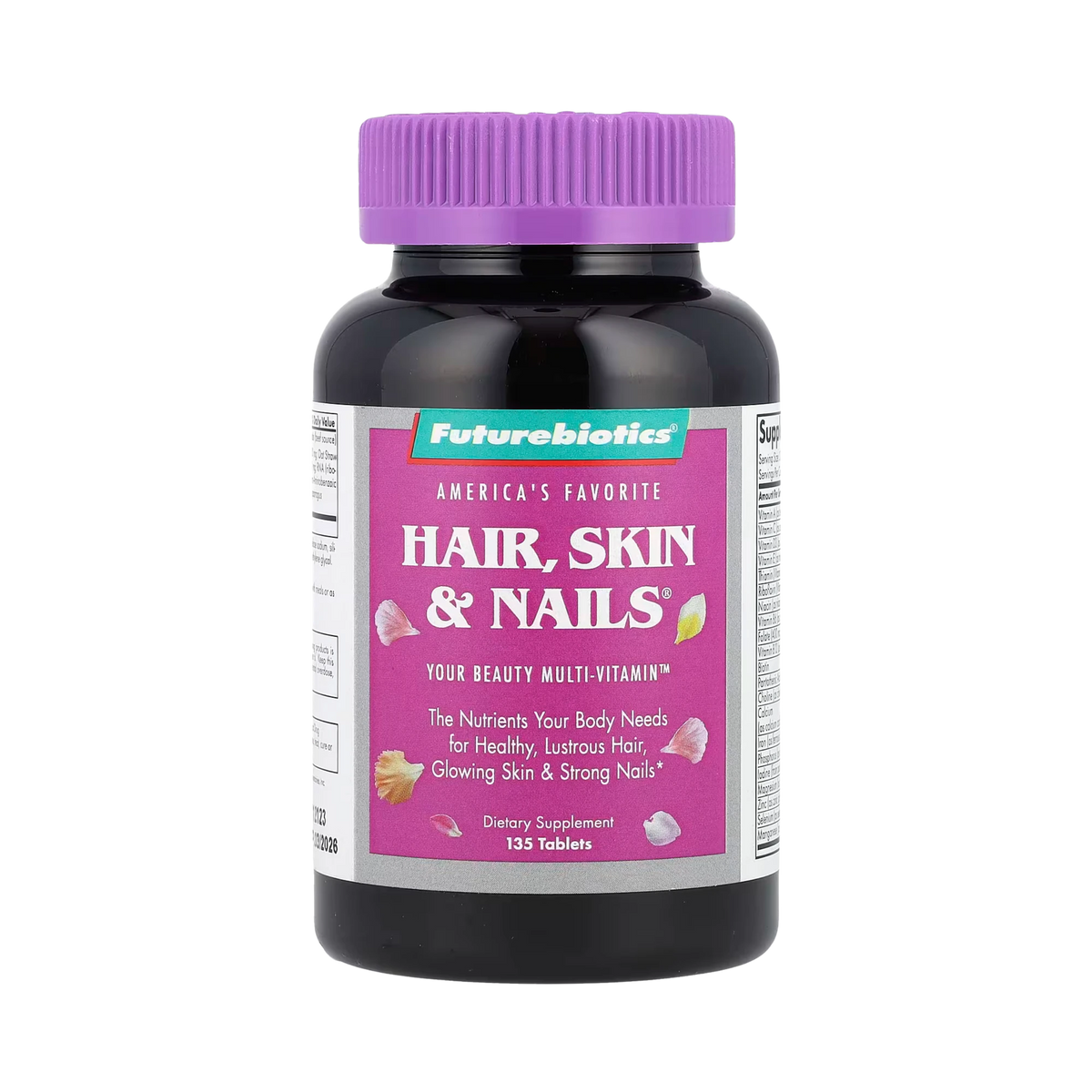 Futurebiotics, Hair, Skin & Nails, 135 Tablets