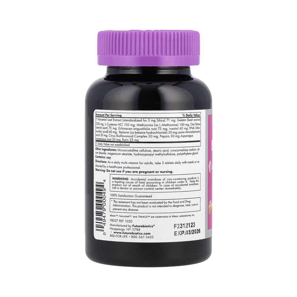Futurebiotics, Hair, Skin & Nails, 135 Tablets