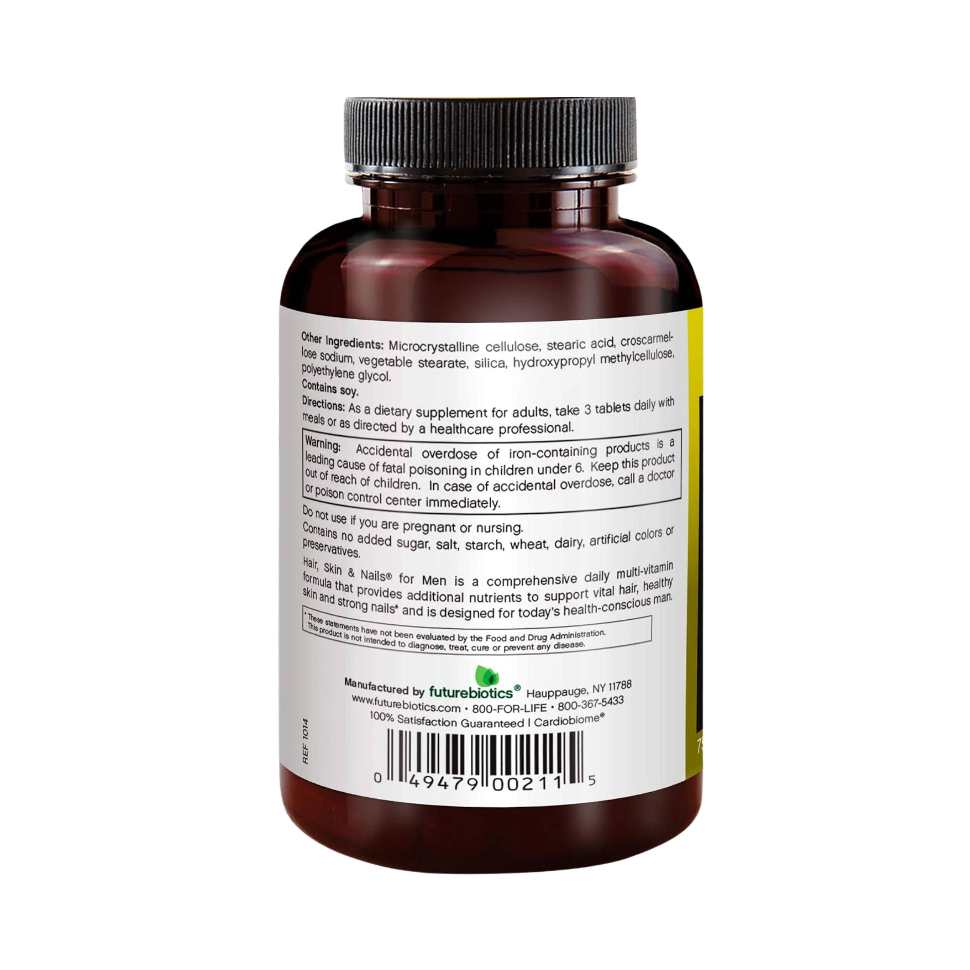 Futurebiotics, Hair/Skin/Nails, 75 Tablets for Men