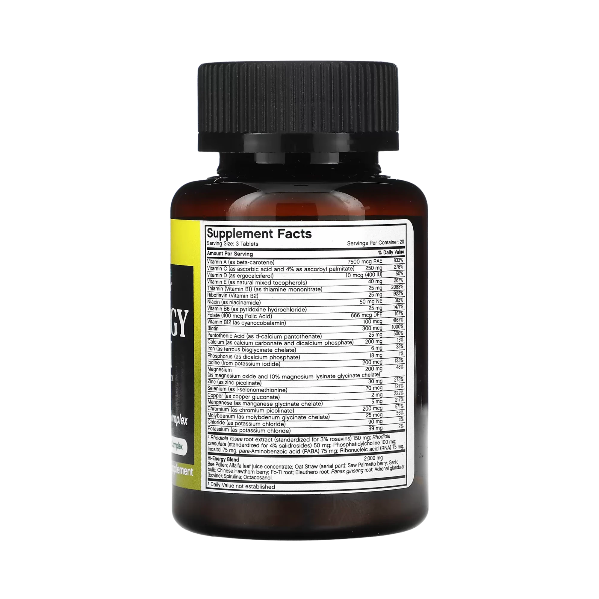 Futurebiotics, Hi Energy Multi For Men, 60 Tablets