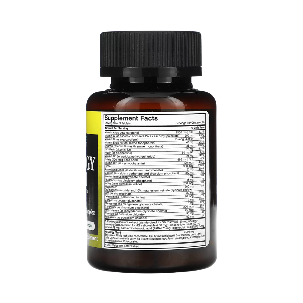 Futurebiotics, Hi Energy Multi For Men, 60 Tablets