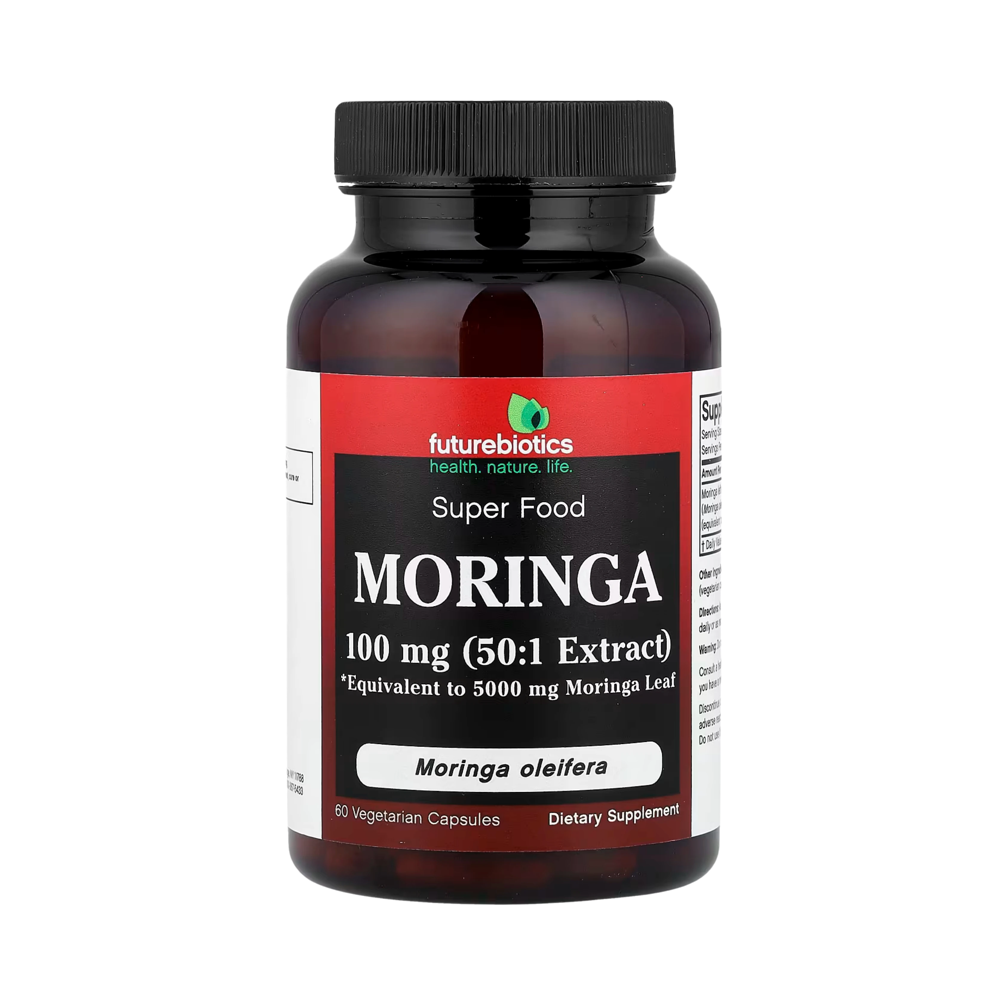 Futurebiotics, Moringa, 100 Mg, 60 Vegetarian Capsules