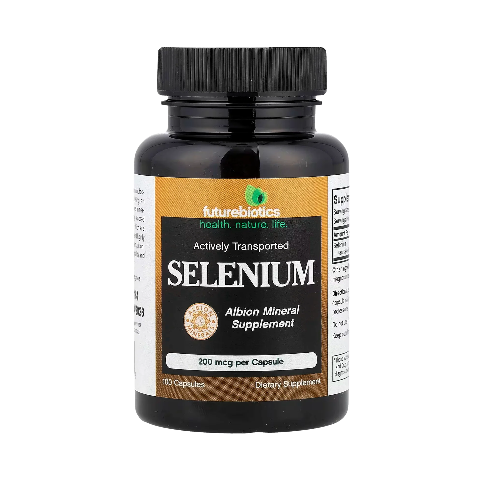 Futurebiotics, Selenium, 200 Mcg, 100 Capsules