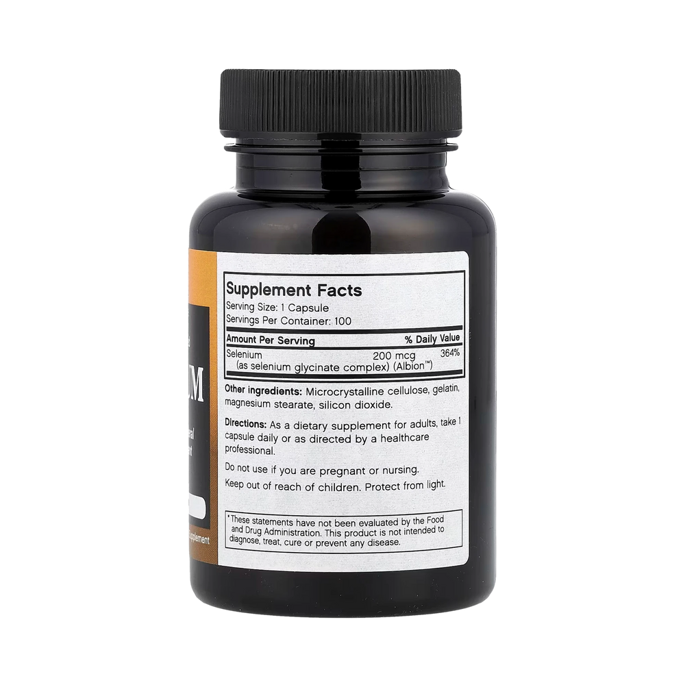 Futurebiotics, Selenium, 200 Mcg, 100 Capsules