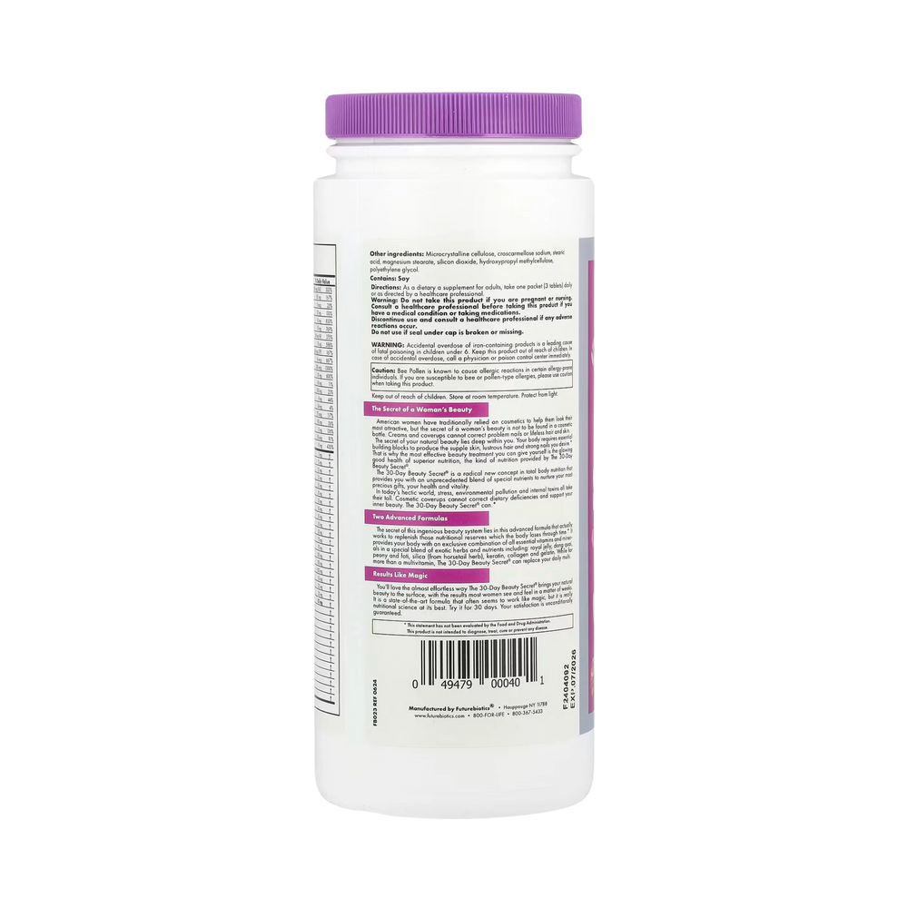 Futurebiotics, The 30 Day Beauty Secret, 30 Packets