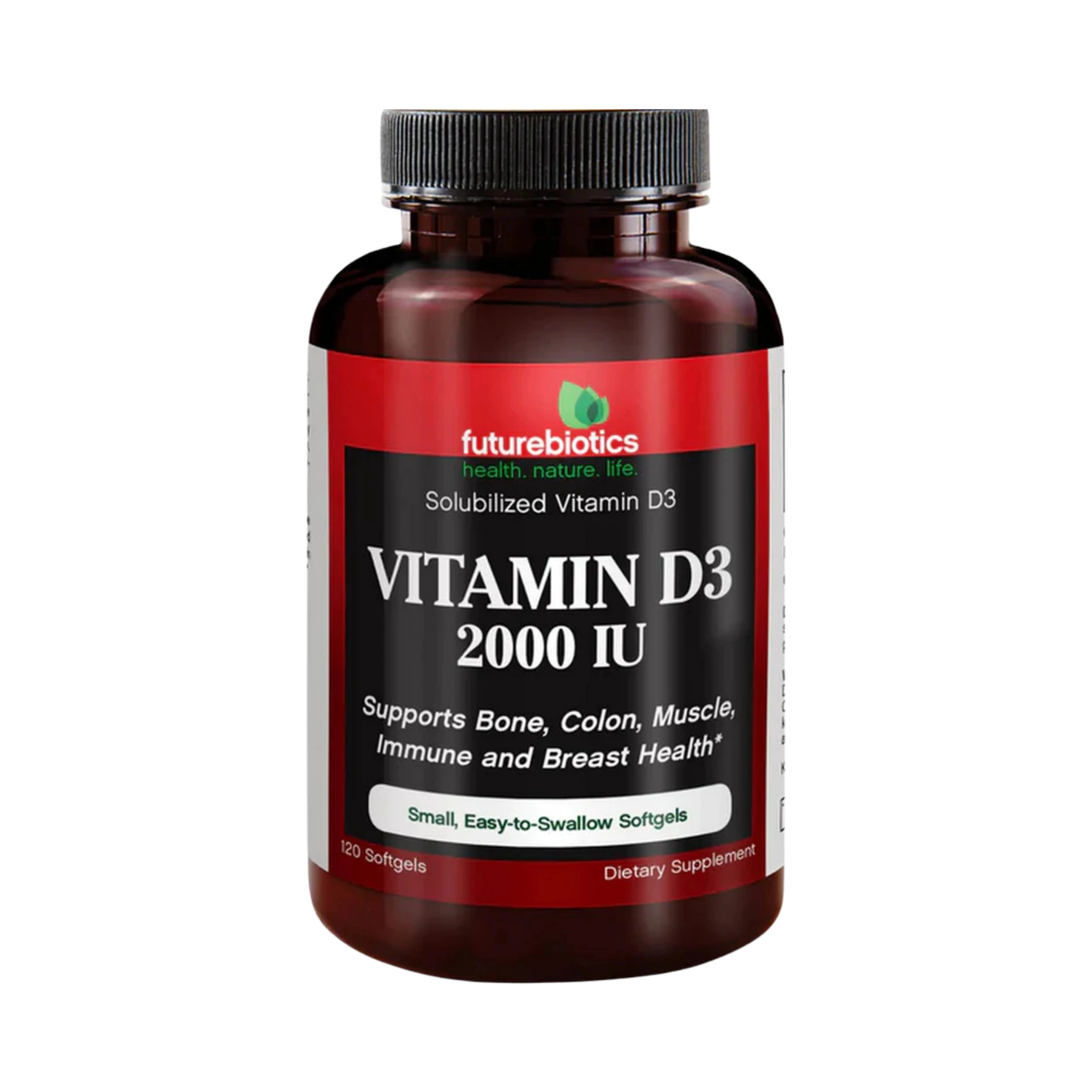 Futurebiotics, Vitamin D3 2000 IU, 120 Softgels