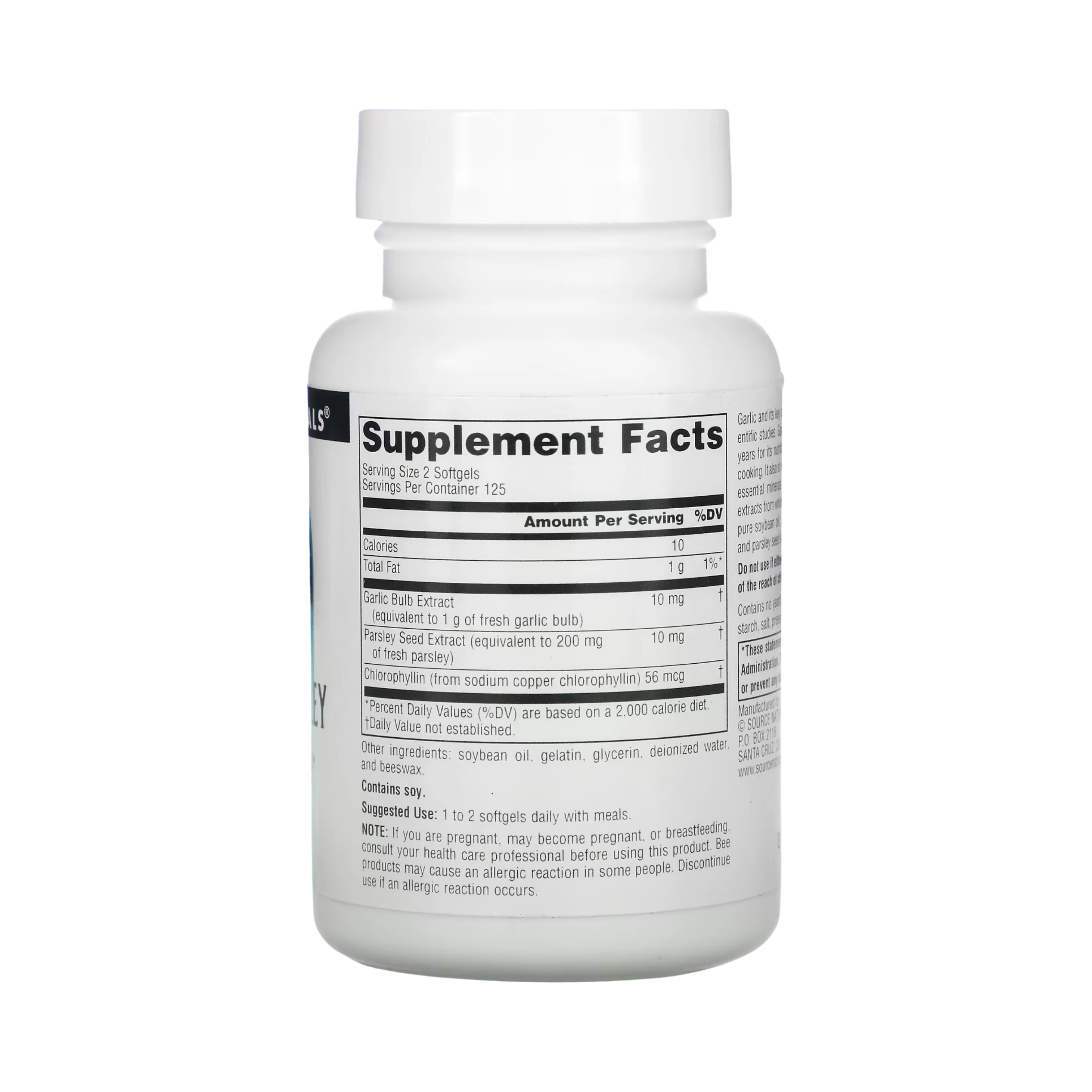 Garlic & Parsley, Garlic & Parsley, 250 Softgels