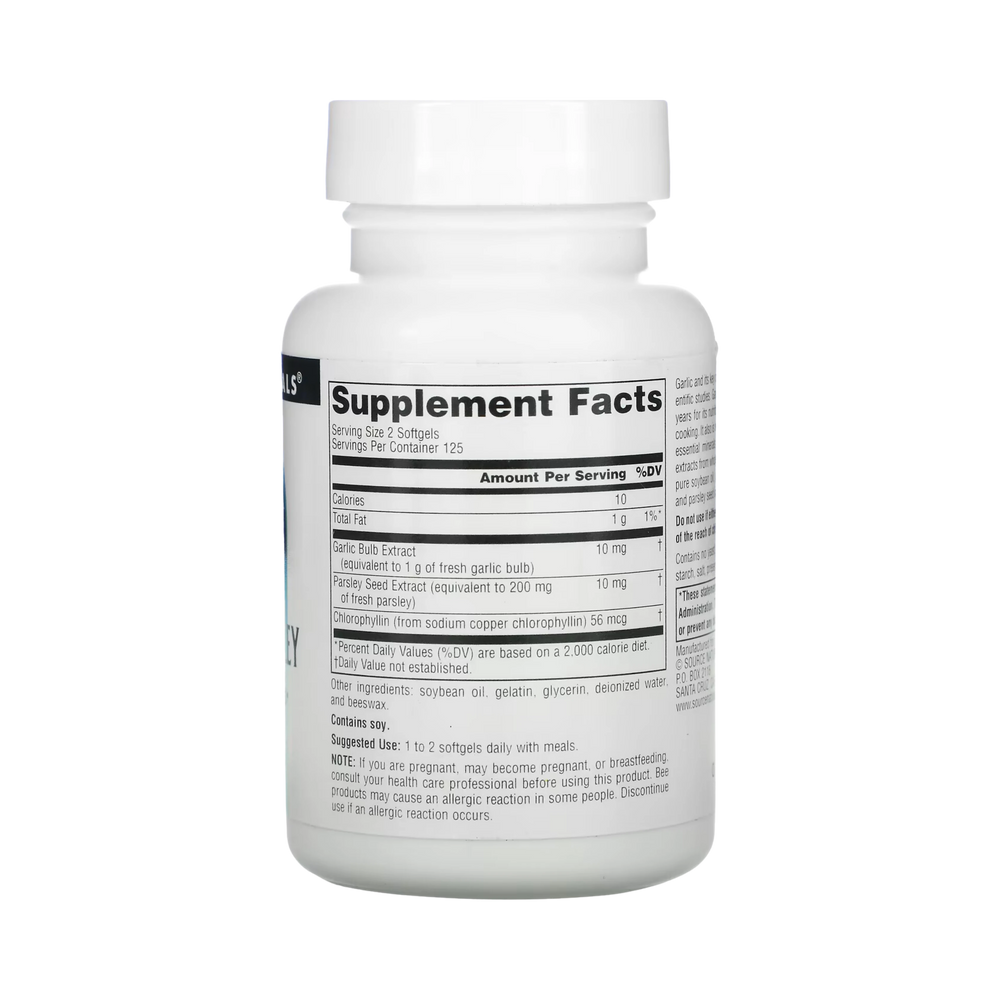 Garlic & Parsley, Garlic & Parsley, 250 Softgels