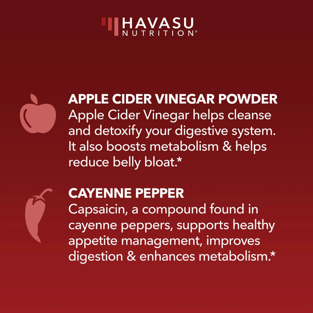 Havasu Nutrition, Apple Cider Vinegar, 60 Capsules