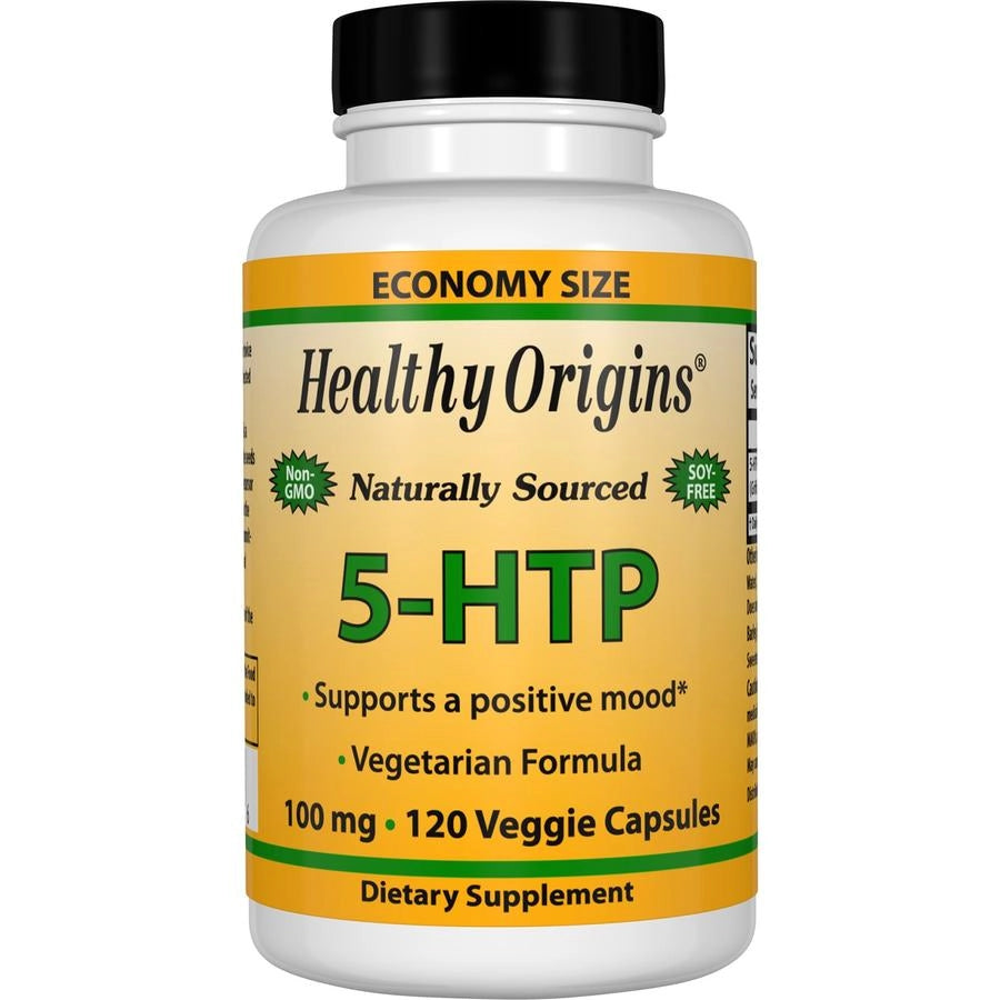 Healthy Origins, 5-HTP - 100 mg Veggie Caps (60,120)
