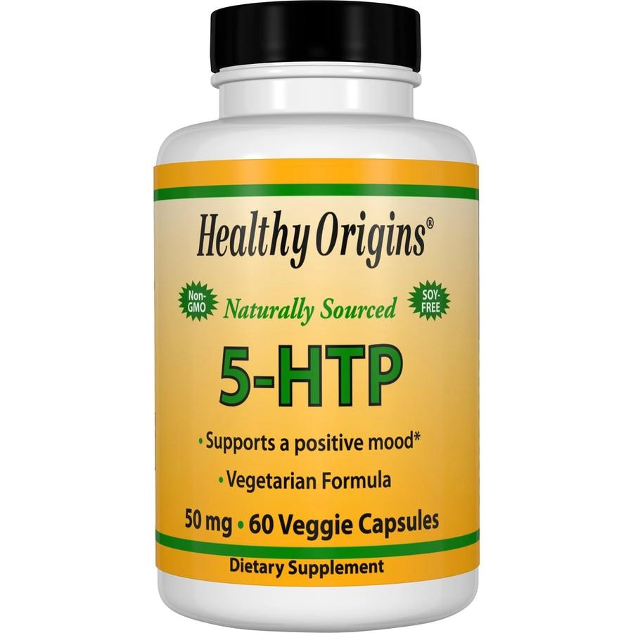Healthy Origins, 5-HTP - 50 mg Veggie Caps (60,120)