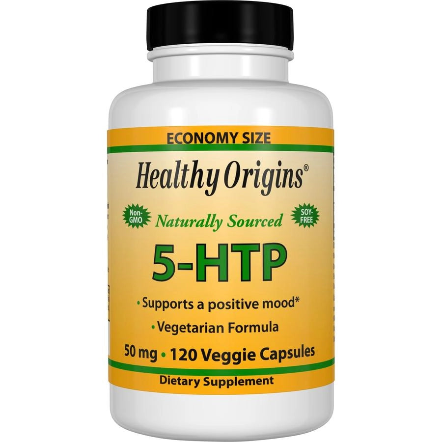 Healthy Origins, 5-HTP - 50 mg Veggie Caps (60,120)