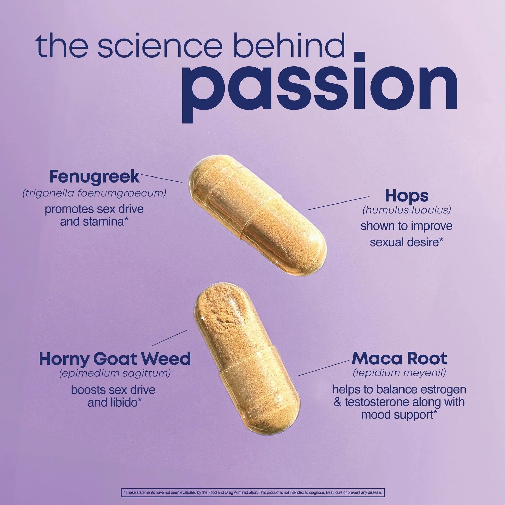 Her Own, Passion, Excite & Ignite, 30 Capsules