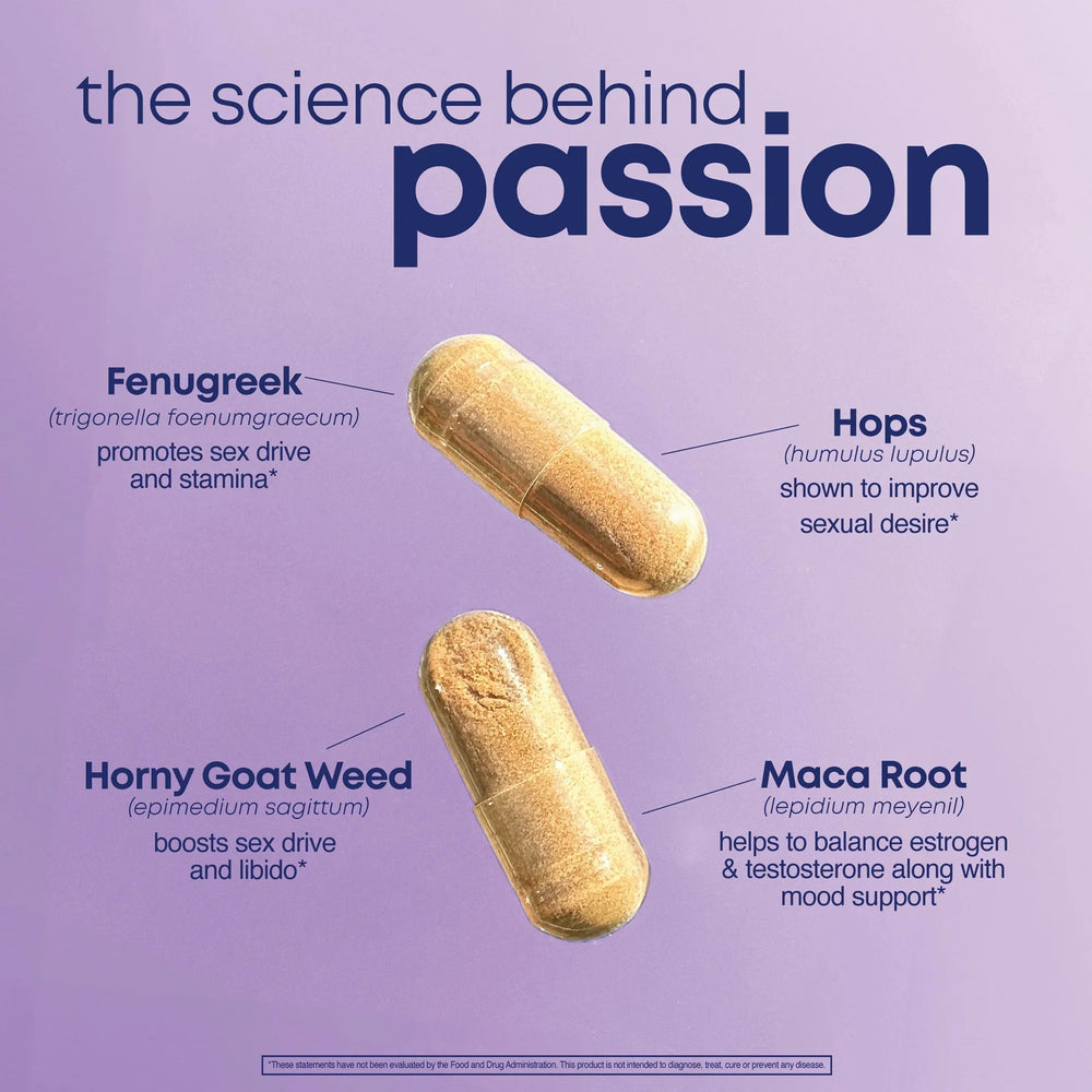Her Own, Passion, Excite & Ignite, 30 Capsules
