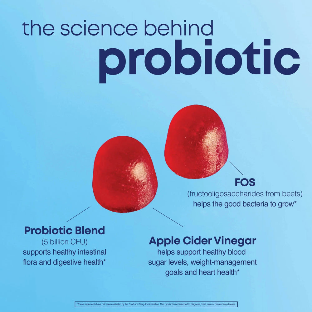 Her Own, Probiotic Gummies, Berry, 60 Gummies