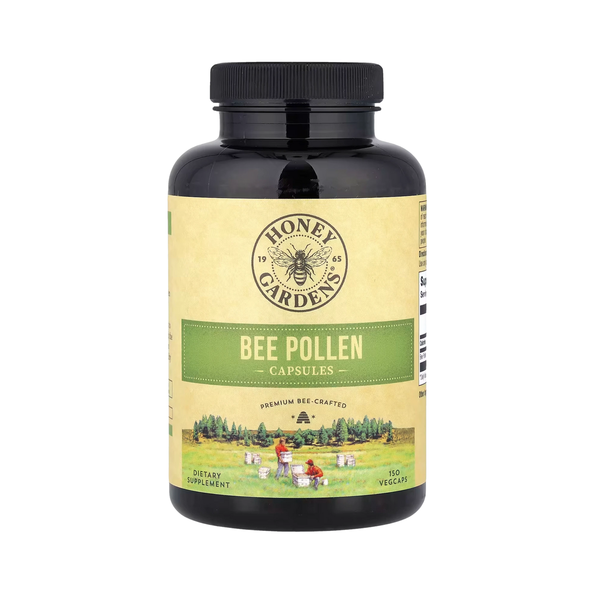 Honey Gardens, Bee Pollen 580mg - 150 Capsules