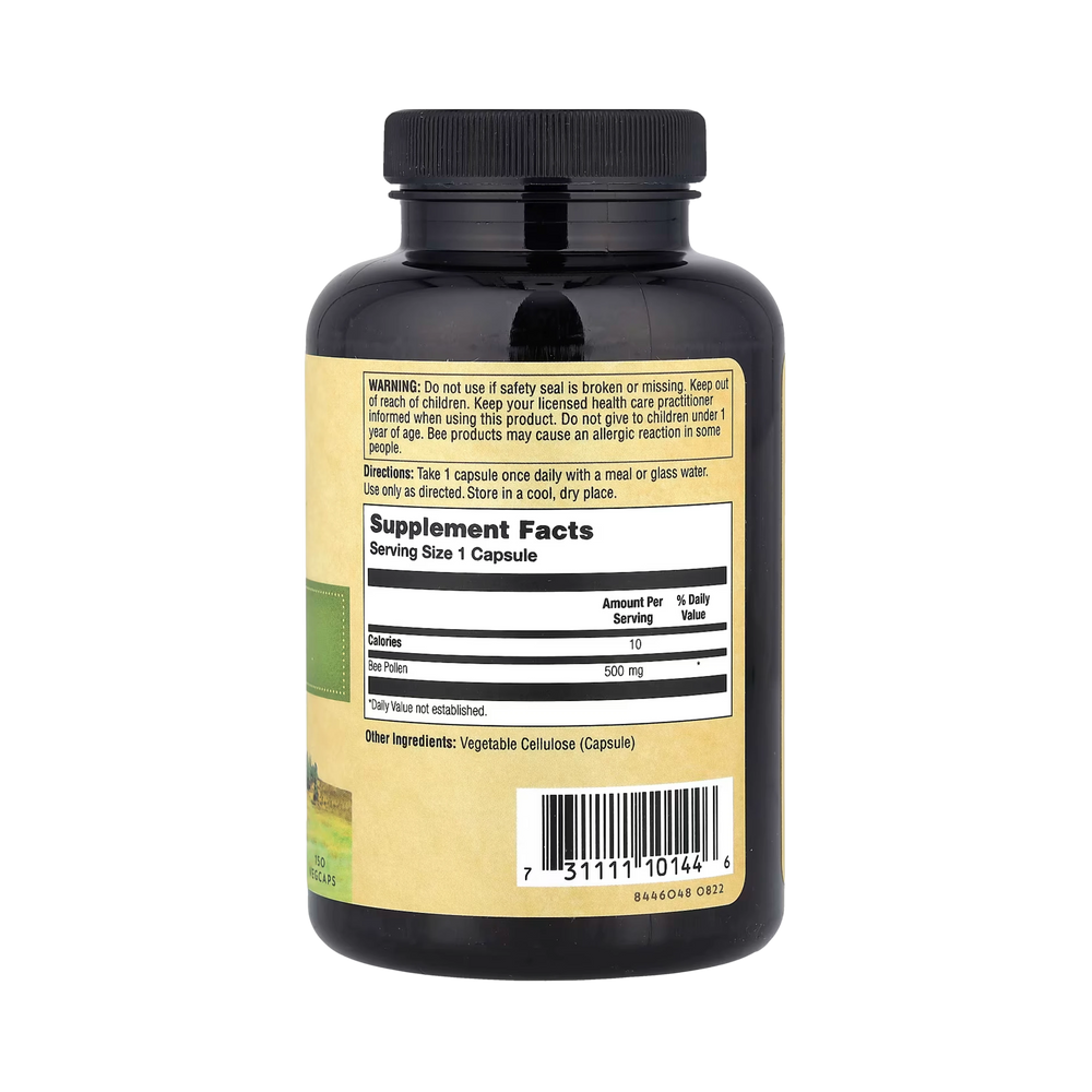 Honey Gardens, Bee Pollen 580mg - 150 Capsules