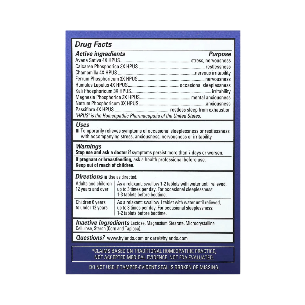 Hyland's, Calms Forte Sleep Aid, 100 Tablets