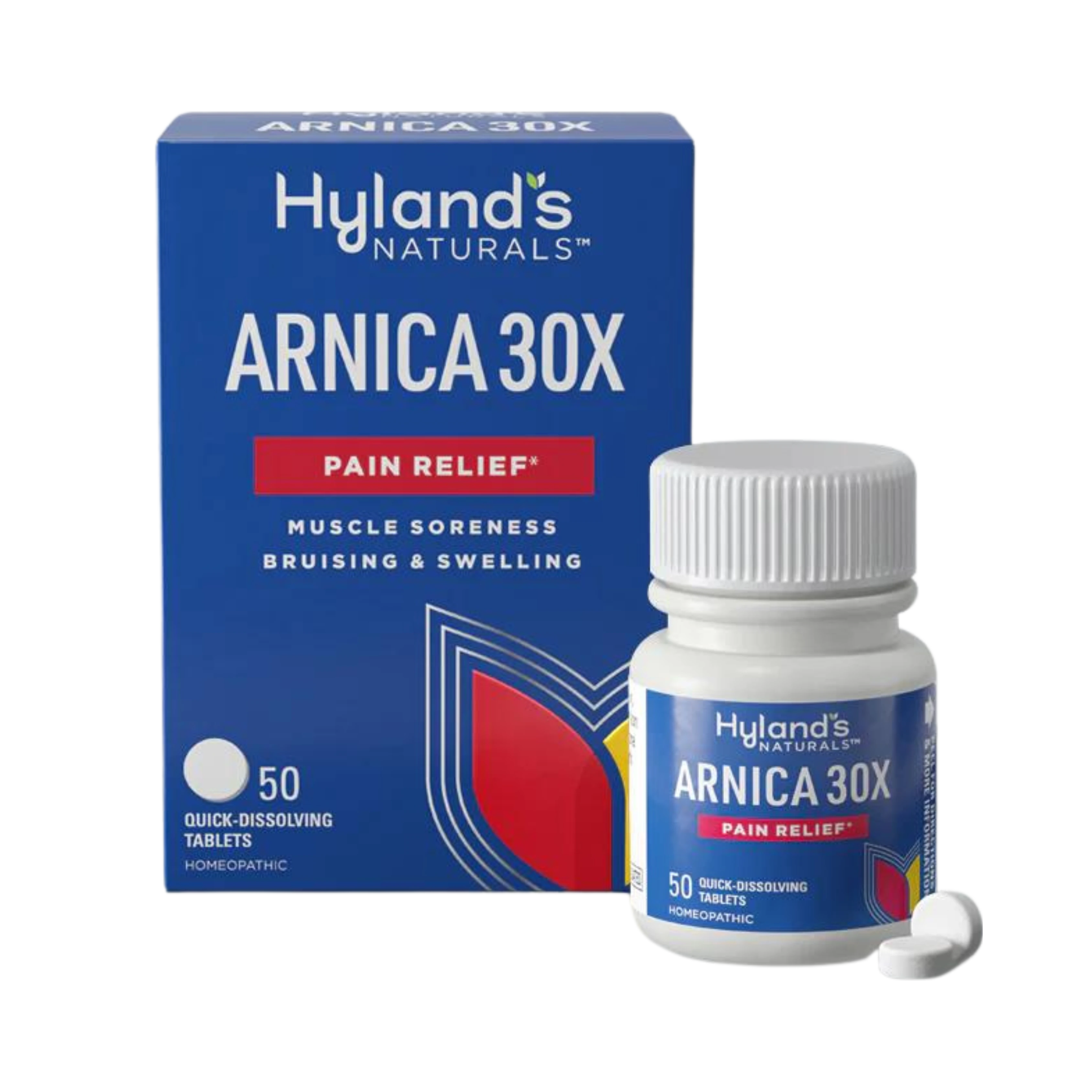 Hyland's Naturals, Arnica 30X, 50 Quick-Dissolving Tablets