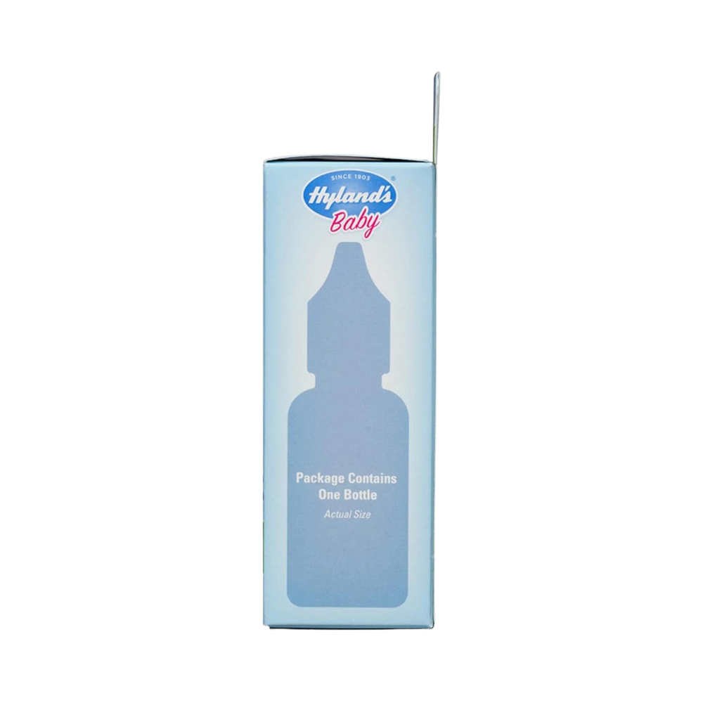 Hyland's Naturals, Infant Earache Drops, Natural Homeopathic Earache Pain Relief from Allergy and Cold & Flu, 0.33 Oz