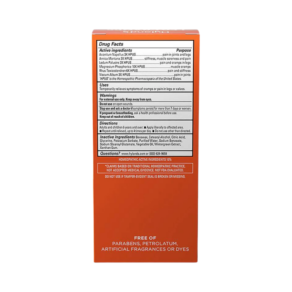 Hyland's Naturals, Leg Cramps Ointment, 2.5 Oz