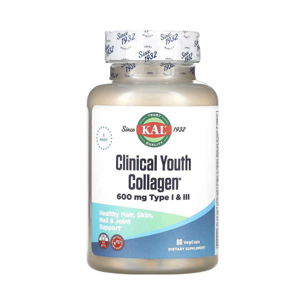 KAL, Clinical Youth Collagen, 60 VegCaps