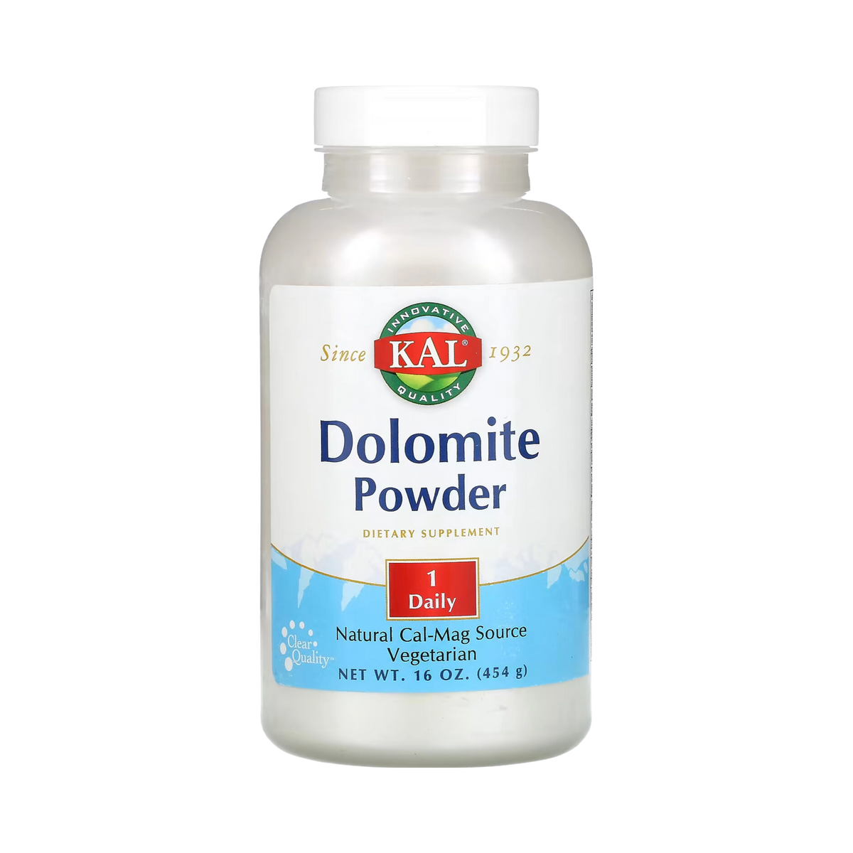 KAL, Dolomite Powder, 16 Oz