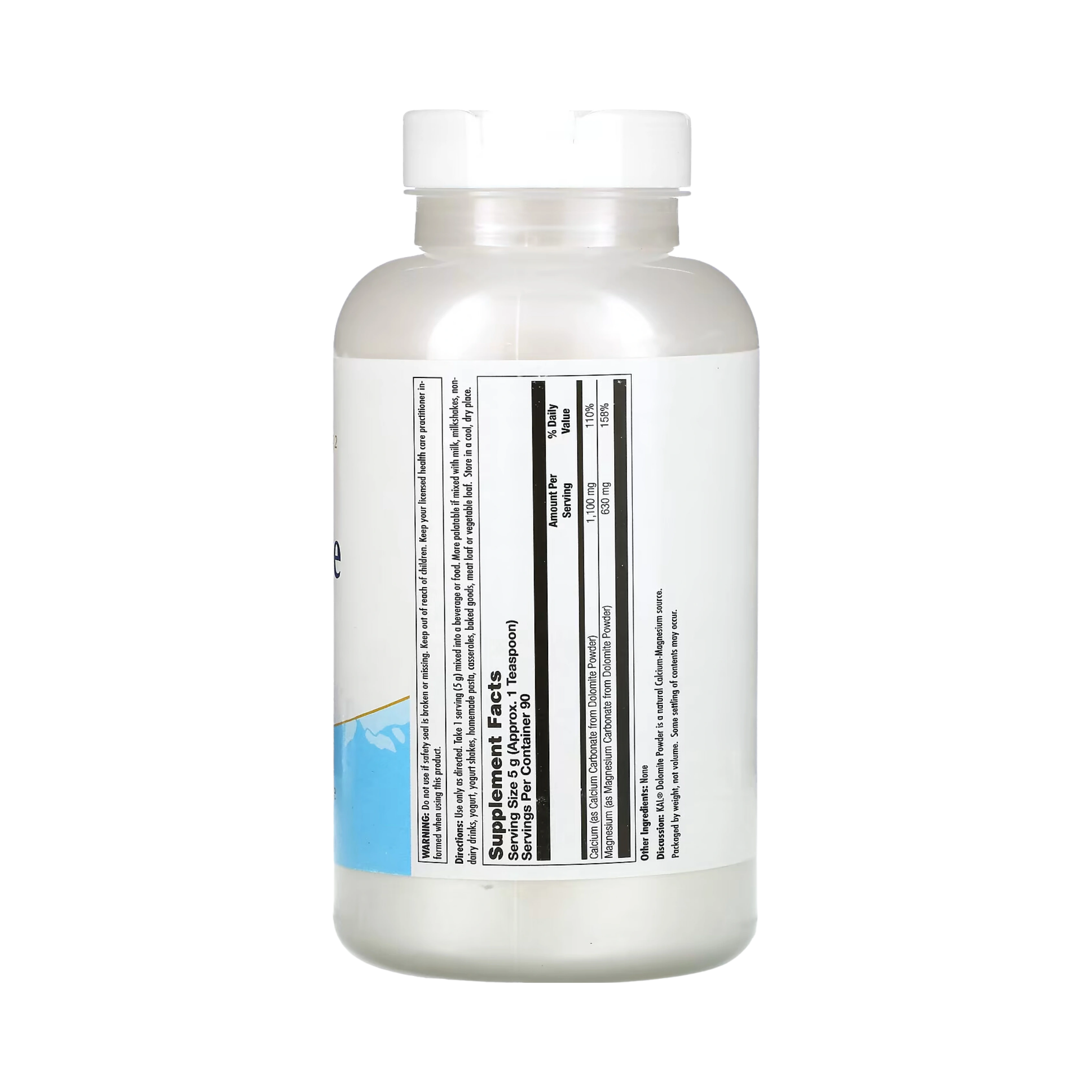 KAL, Dolomite Powder, 16 Oz