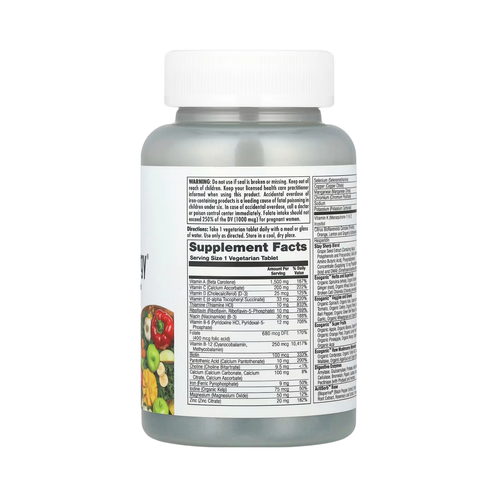 KAL, Enhanced Energy, Teen, Memory & Concentration Blend, 60 Vegetarian Tablets