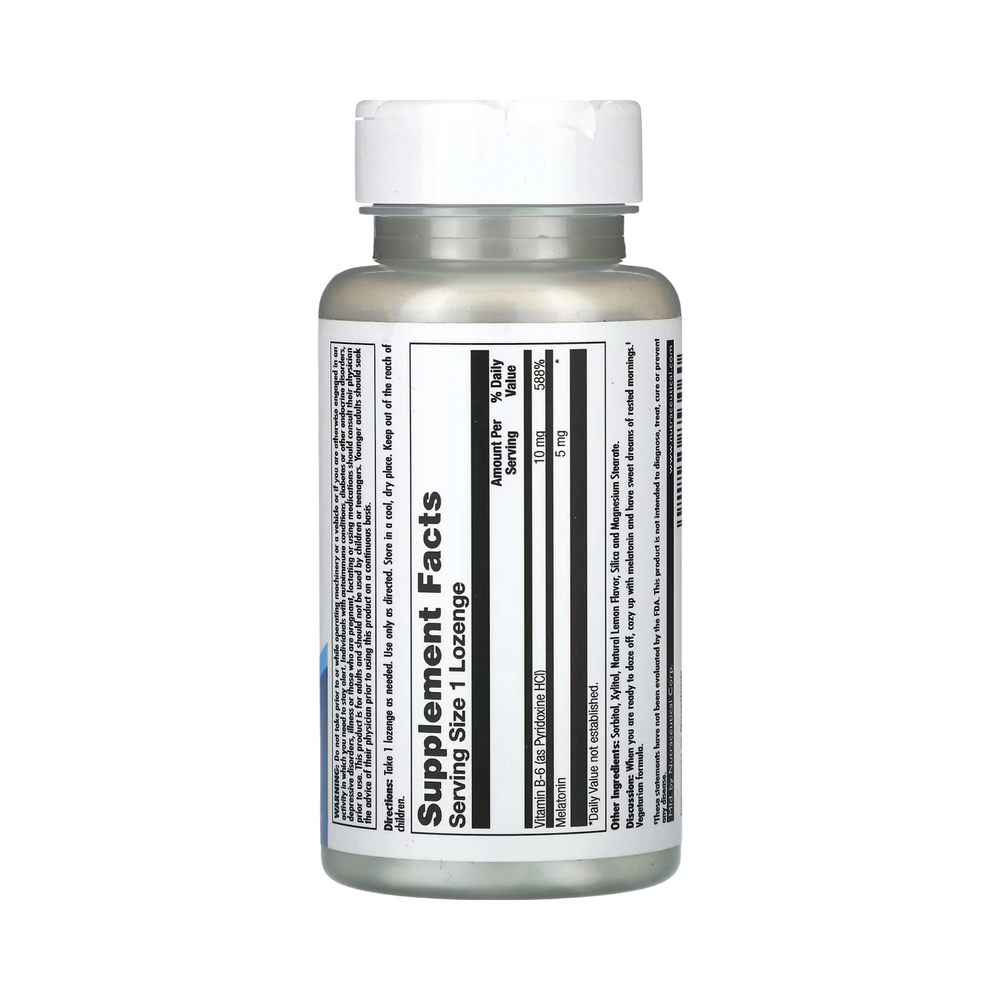 KAL, Melatonin, Lemon, 5 Mg, 60 Lozenges