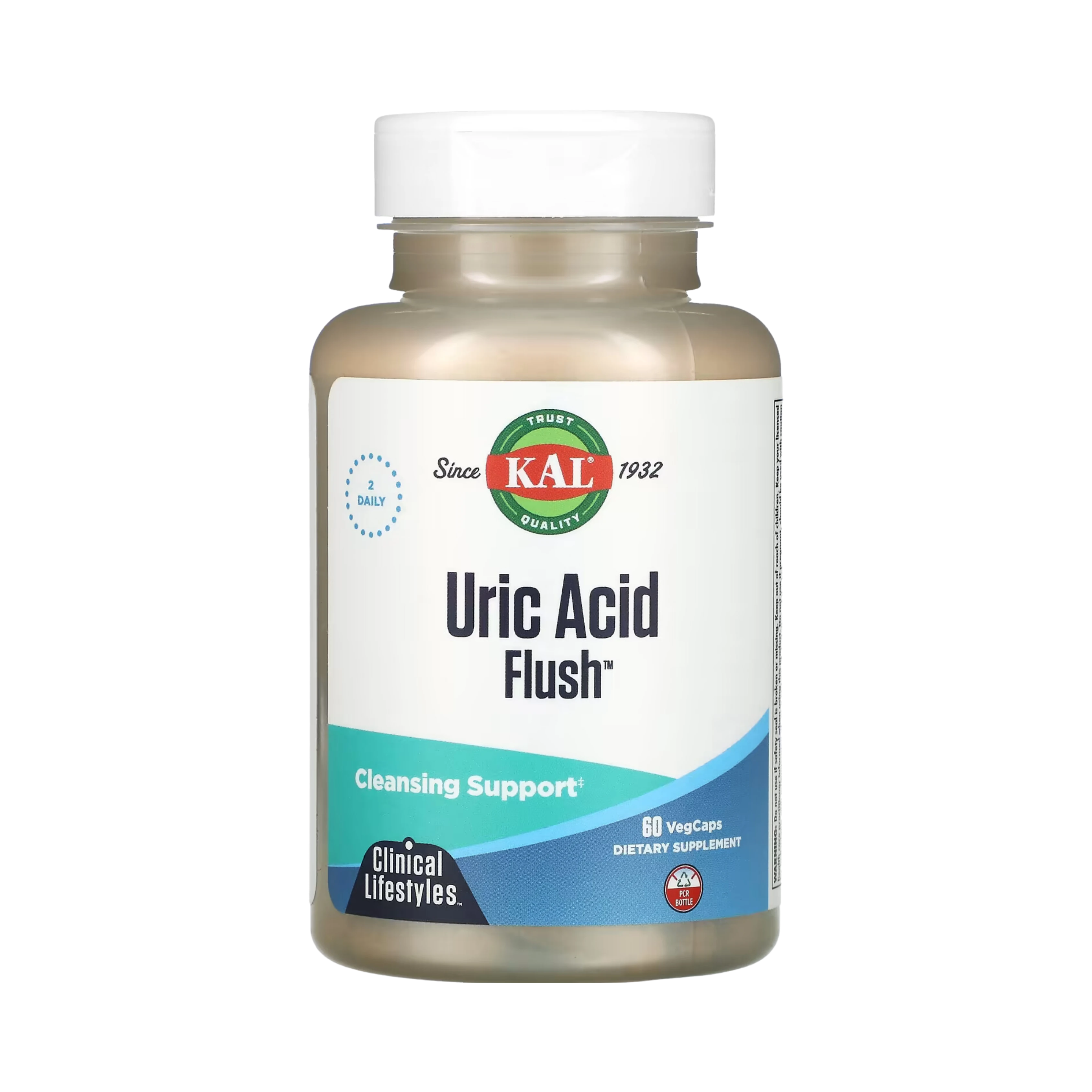 KAL, Uric Acid Flush, 60 VegCaps