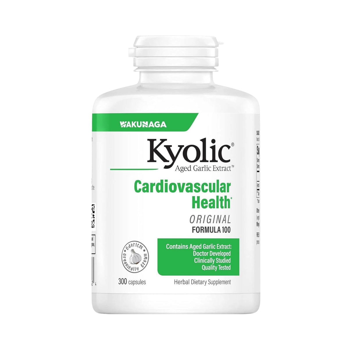 Kyolic, Aged Garlic Extract, Cardiovascular Health, Original Formula 100, 300 Capsules