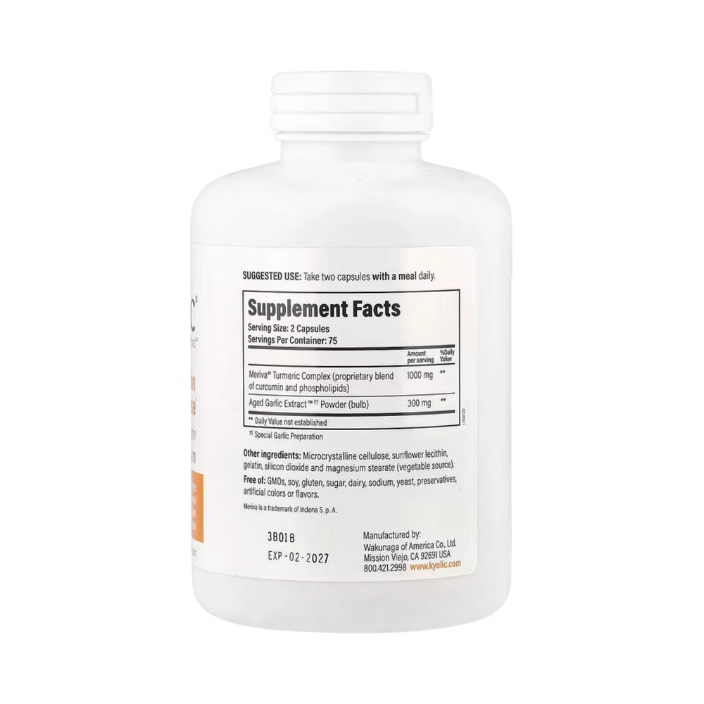 Kyolic, Aged Garlic Extract, Healthy Inflammation Response , 150 Capsules