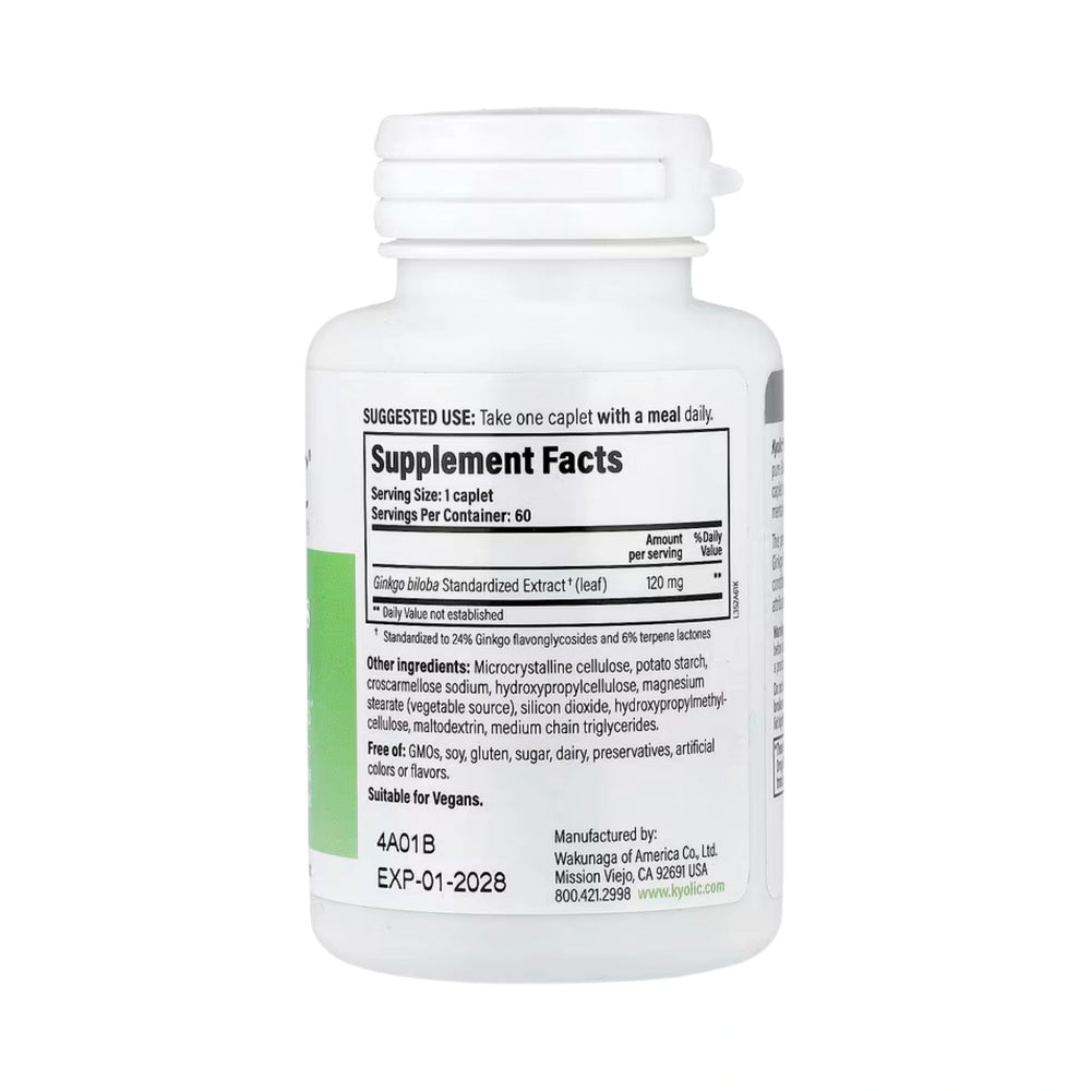 Kyolic, Brain Focus, 60 Vegan Caplets