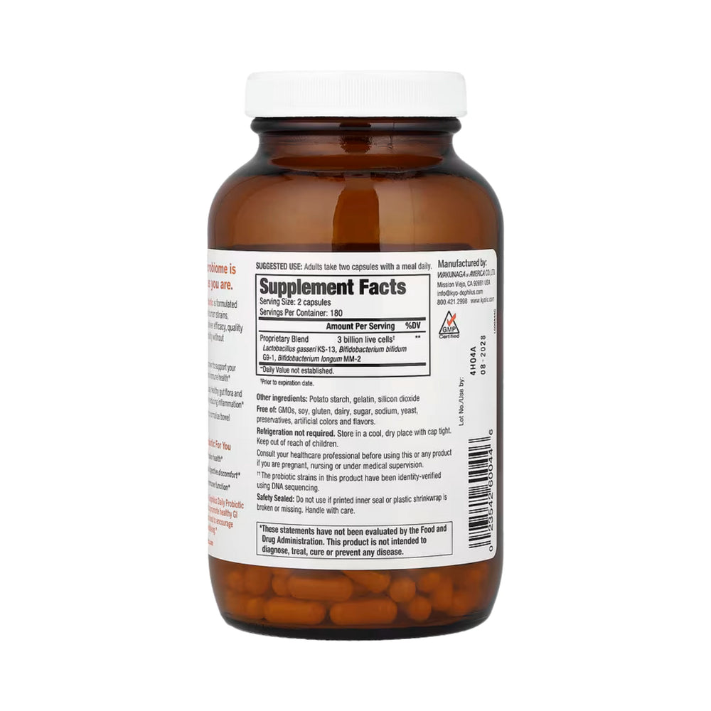 Kyolic, Kyo-Dophilus, Daily Probiotic, 360 Capsules