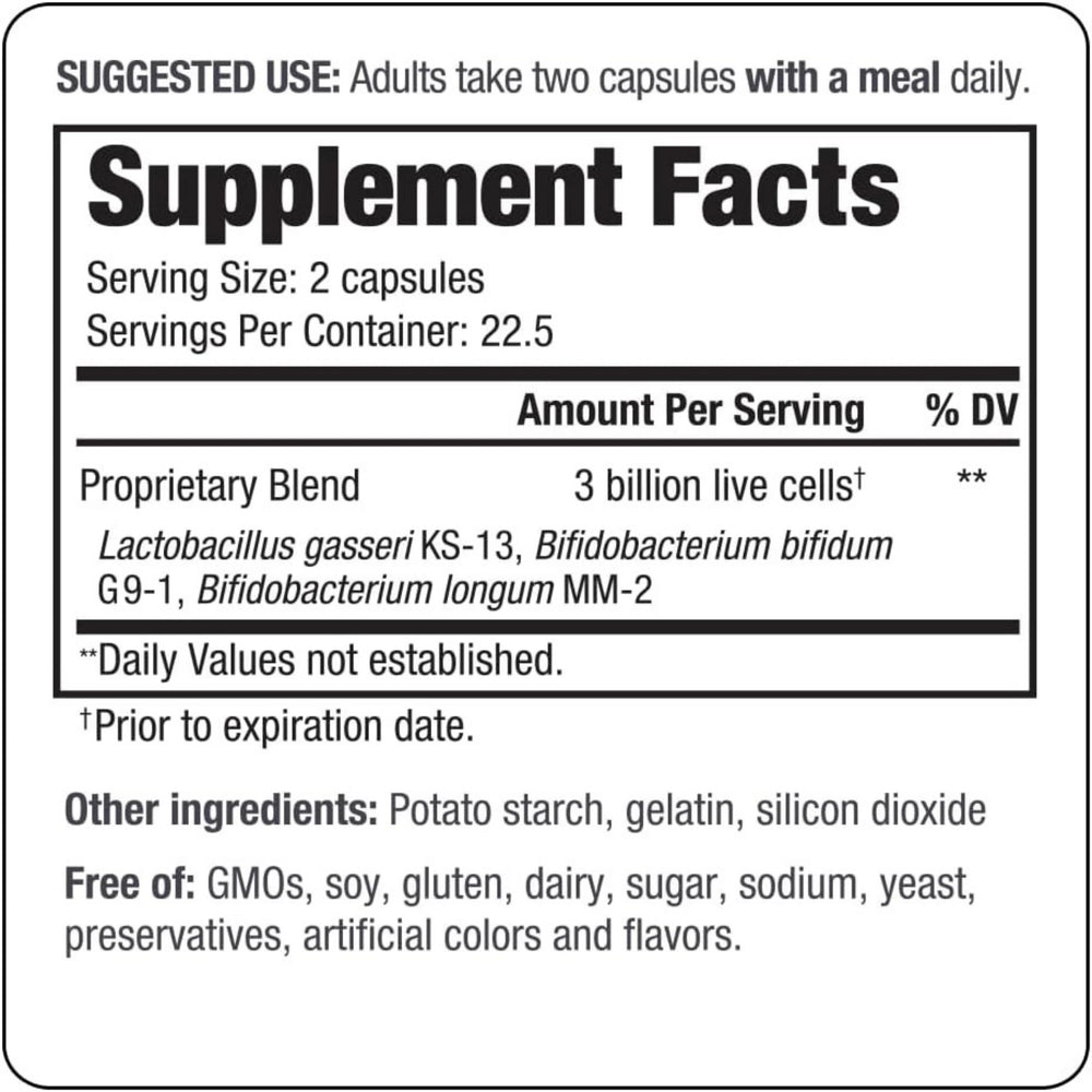 Kyolic, Kyo-Dophilus, Daily Probiotic, 45 Capsules