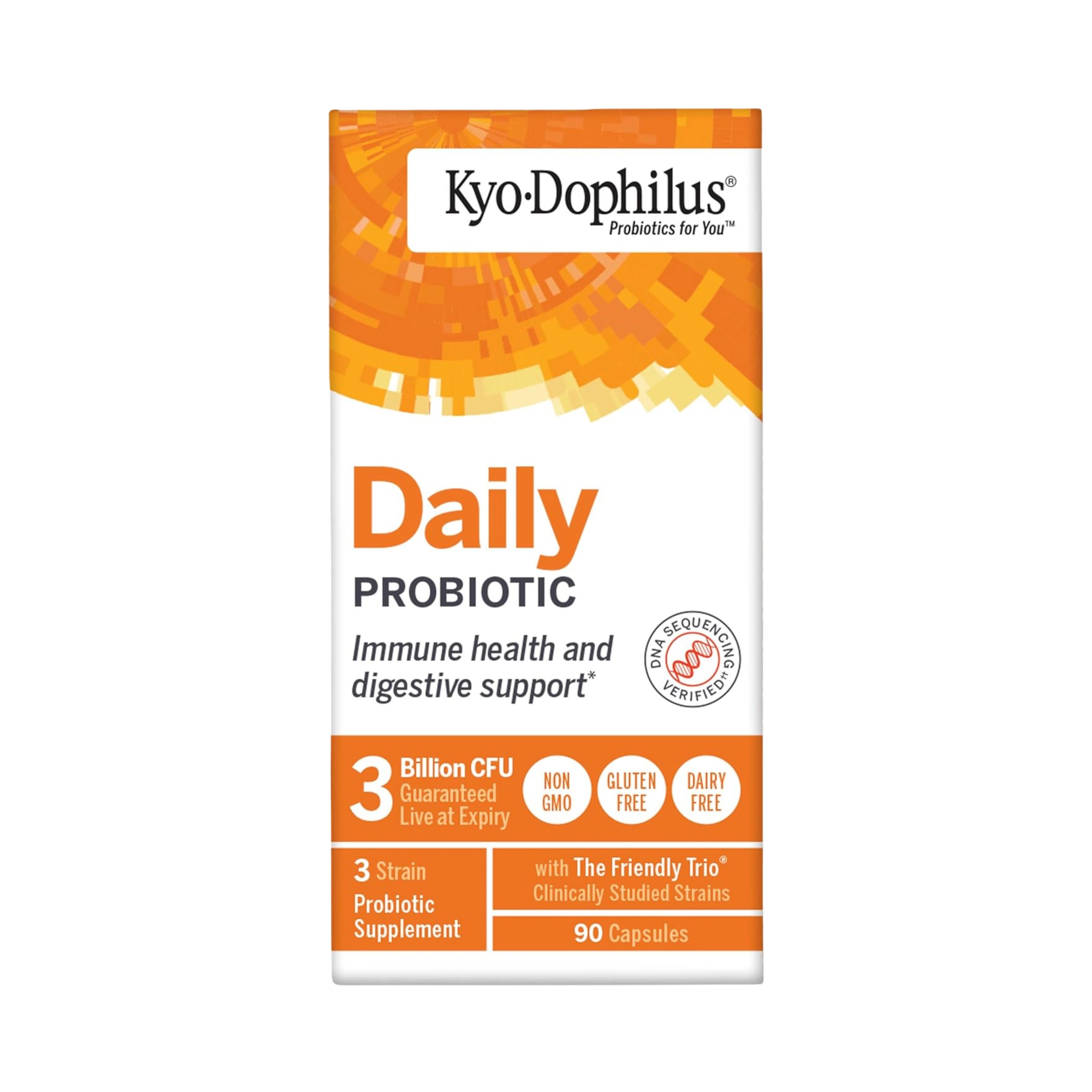 Kyolic, Kyo-Dophilus, Daily Probiotic, 90 Capsules