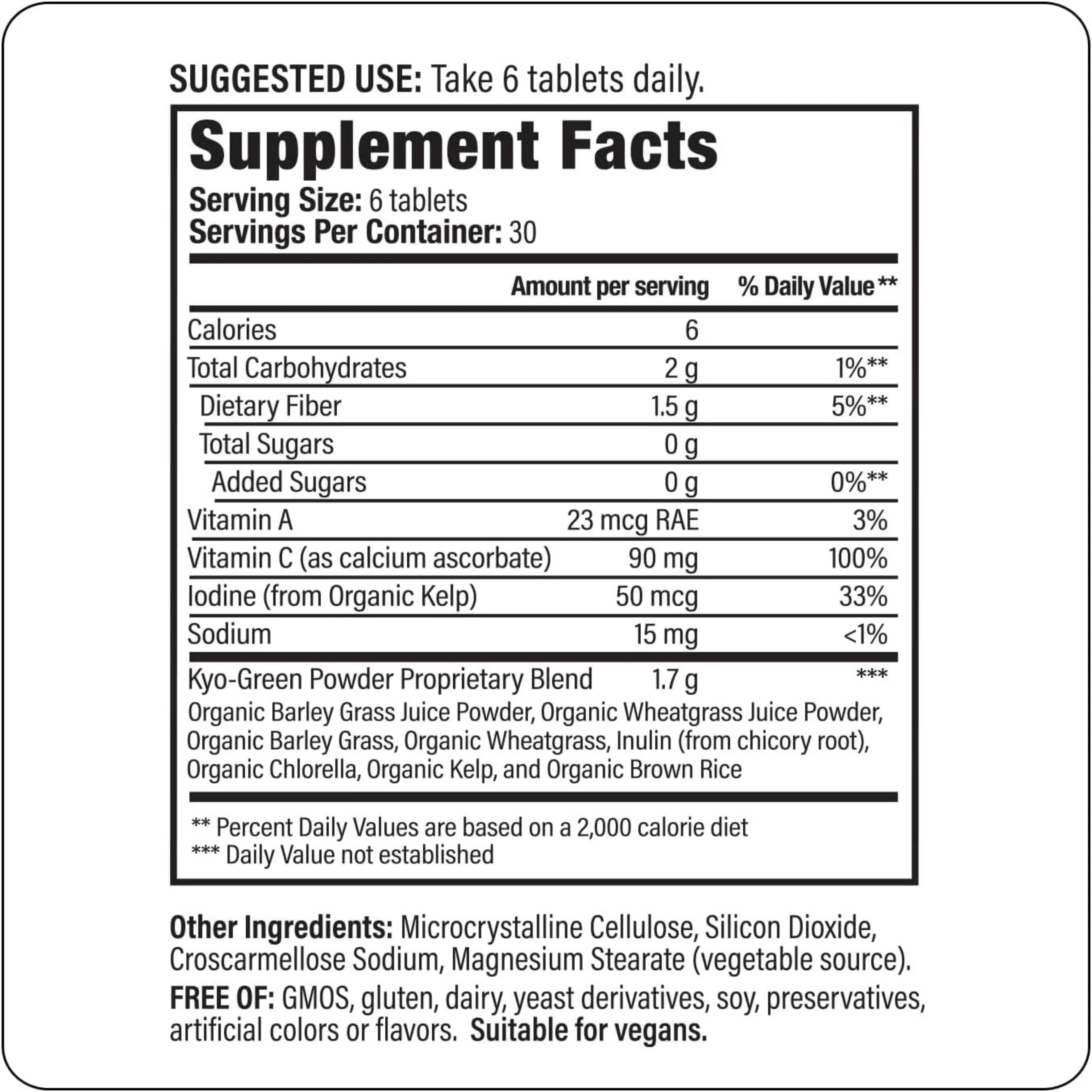 Kyolic, Kyo-Green, Greens Blend, Energy, 180 Tablets