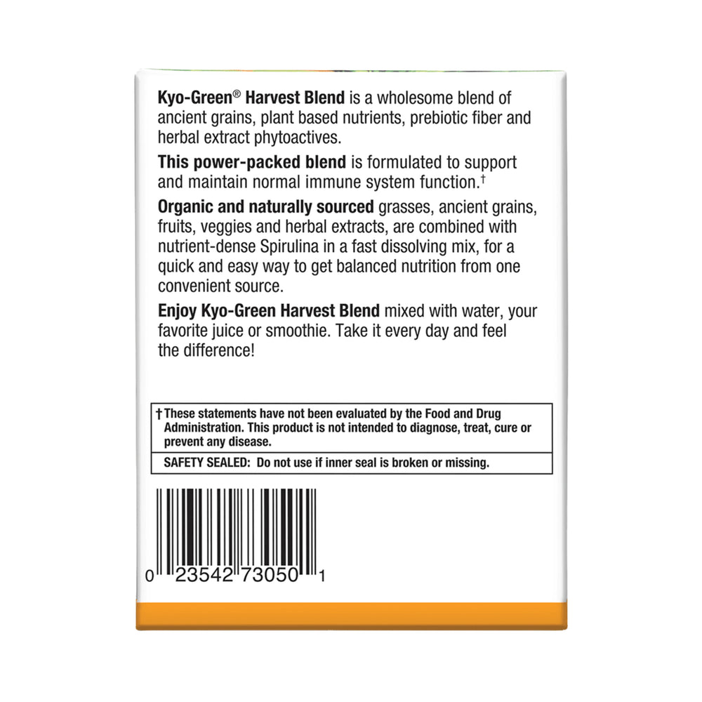 kyolic, Kyo-Green, Harvest Blend Immune Defense, Powdered Drink Mix, 6.3 Oz, 180 g
