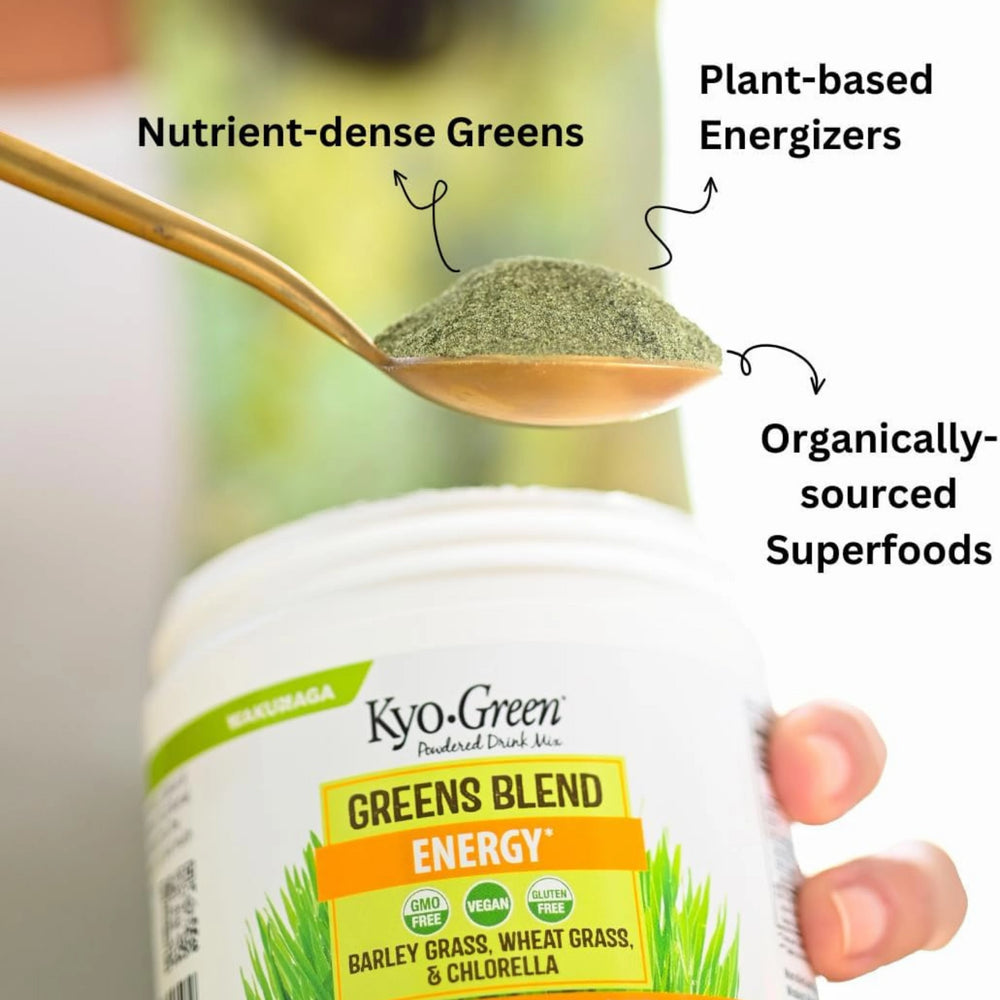 Kyolic, Kyo-Green, Powdered Drink Mix, Greens Blend, 5.3 oz, 0.33 lb