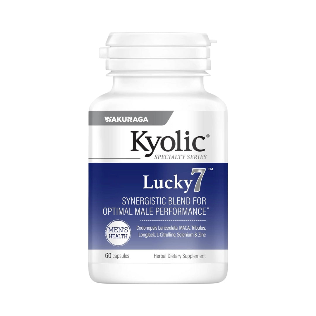 Kyolic, Lucky 7, Men’s Performance Formula, 60 Capsules