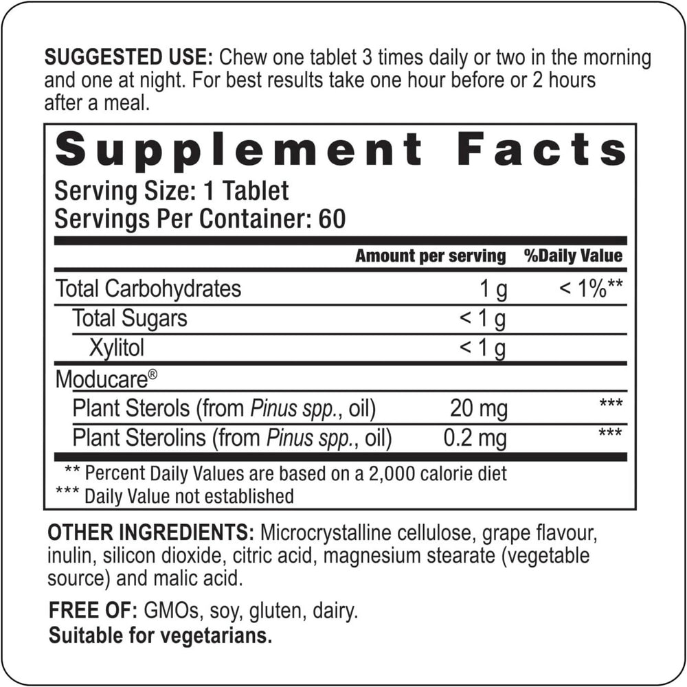 Kyolic, Moducare Grape Chewables, Daily Immune Support, 60 Tablets