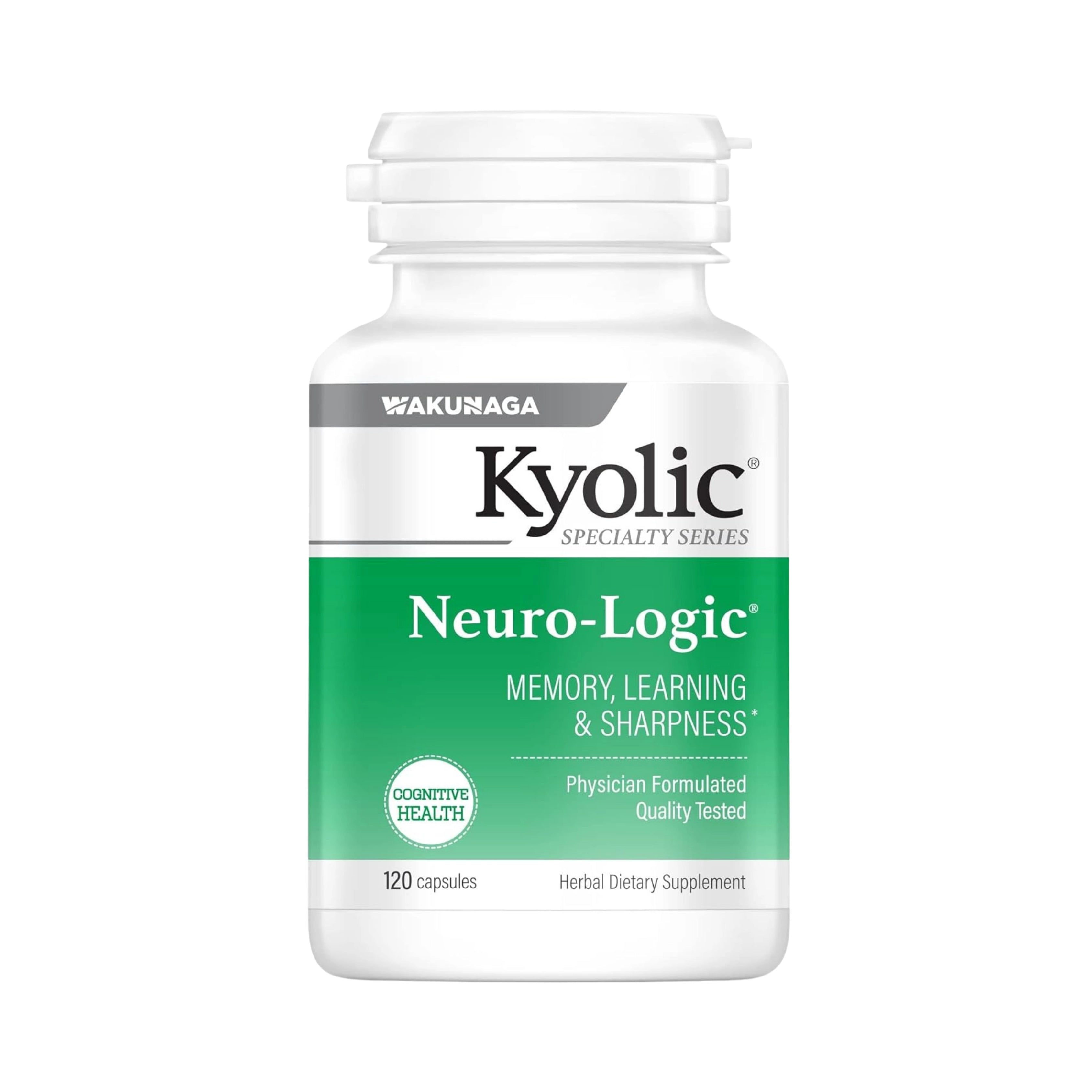 Kyolic, Neuro-Logic Memory, Learning & Mental Acuity, 120 Capsules