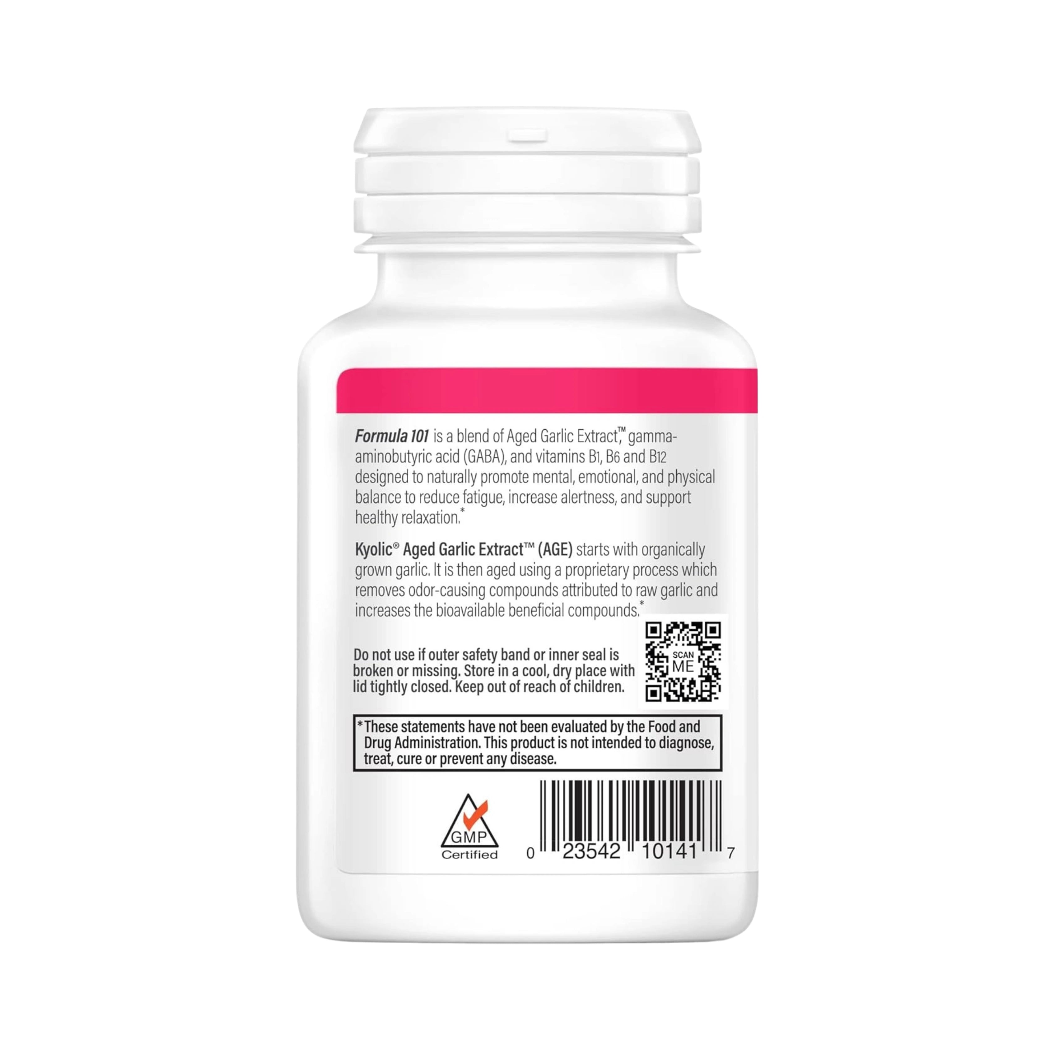 Kyolic, Stress & Fatigue Relief,  Formula 101, 100 Capsules