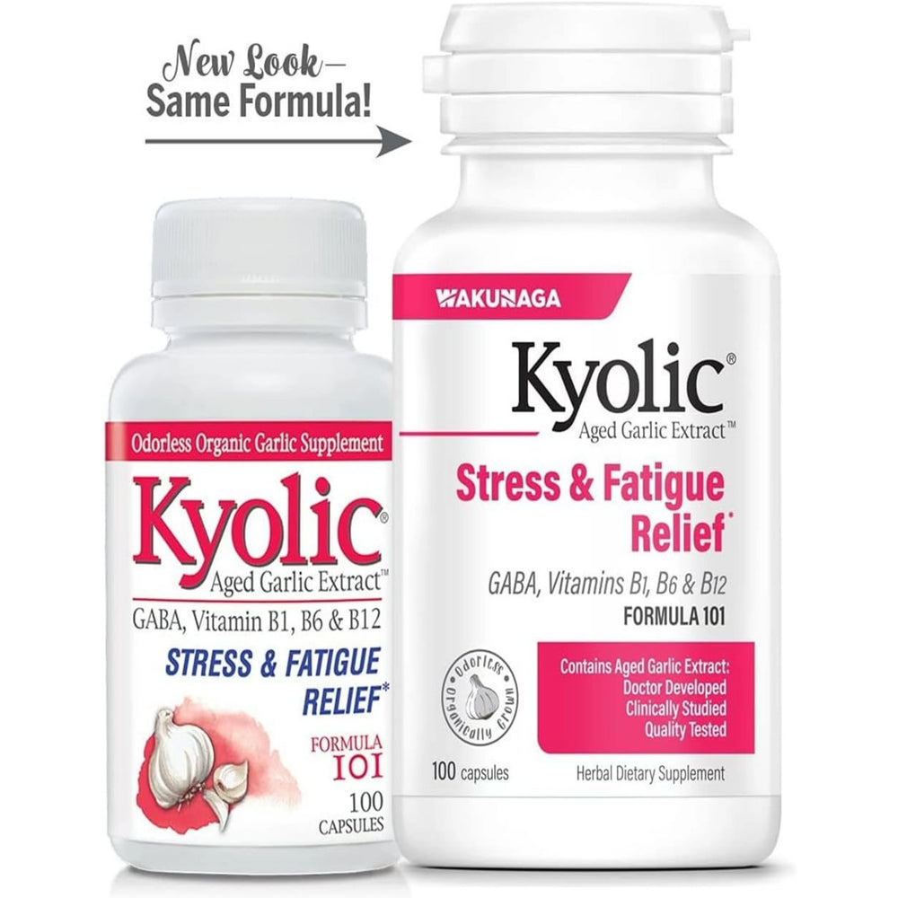 Kyolic, Stress & Fatigue Relief,  Formula 101, 100 Capsules