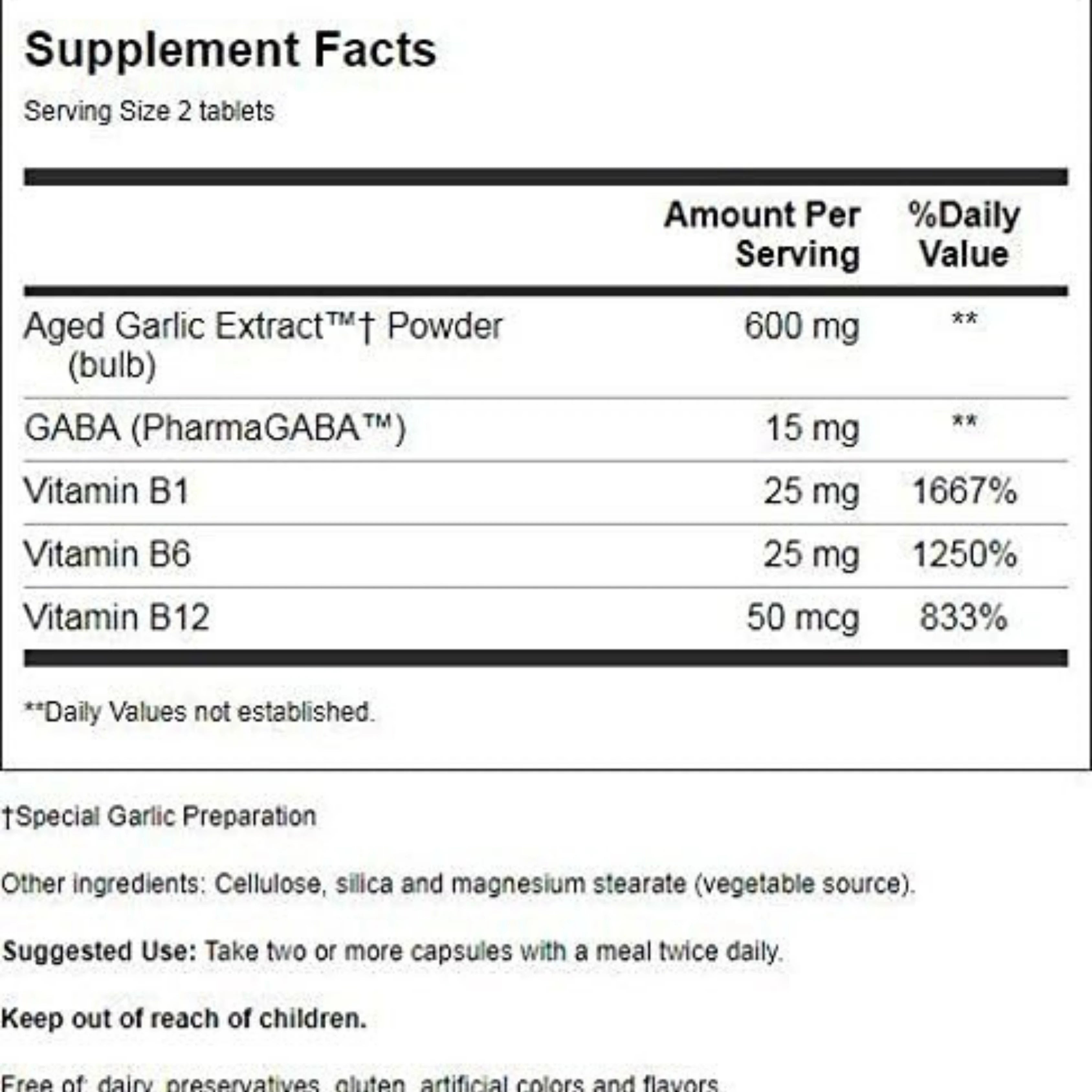 Kyolic, Stress & Fatigue Relief,  Formula 101, 100 Tablets